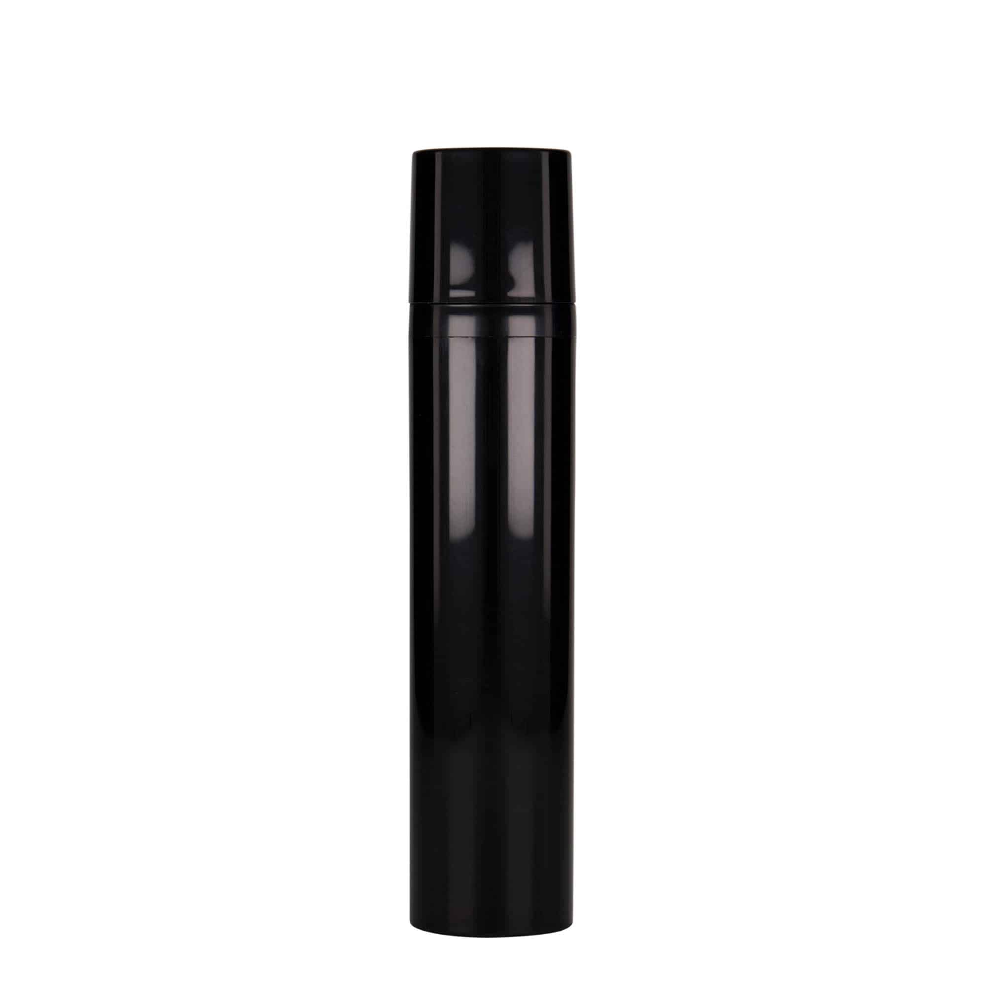 100 ml Airless Dispenser «Mezzo», PP-Kunststoff, schwarz