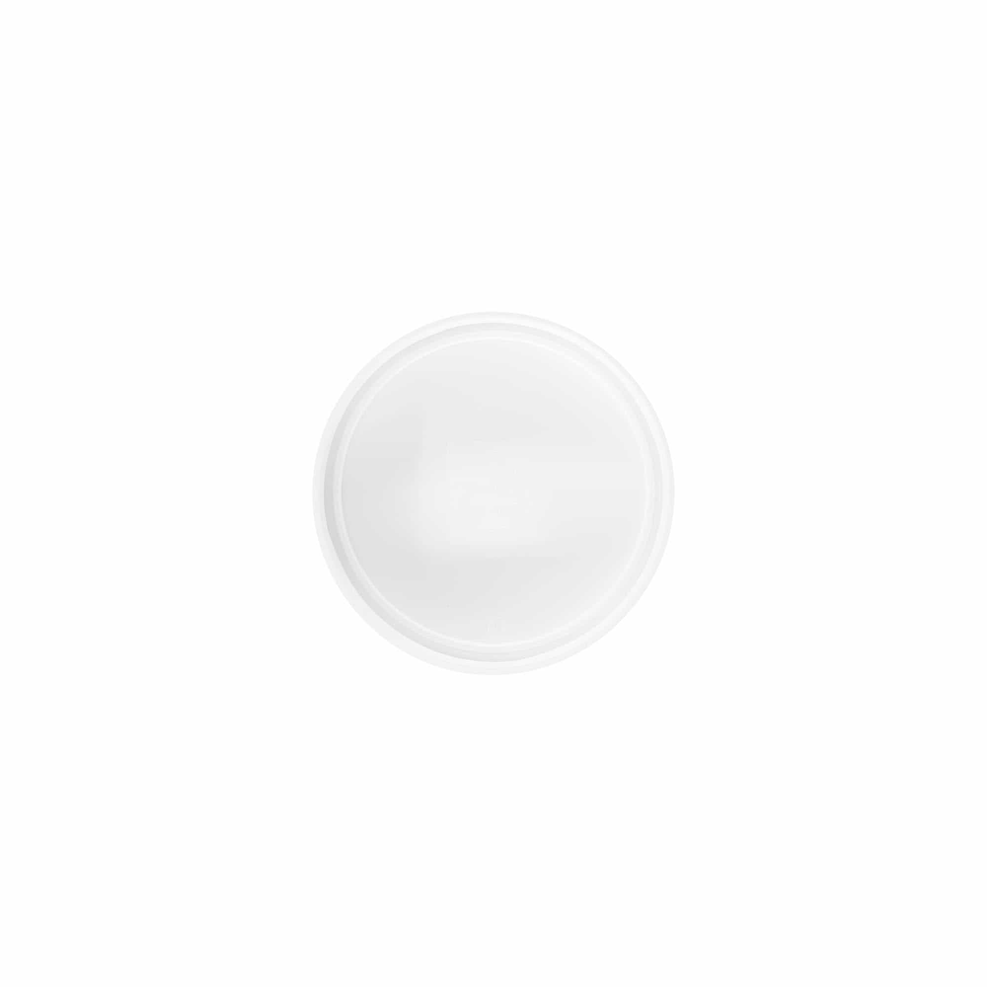 Schraubverschluss «White Line» 60ml, PP-Kunststoff, weiss