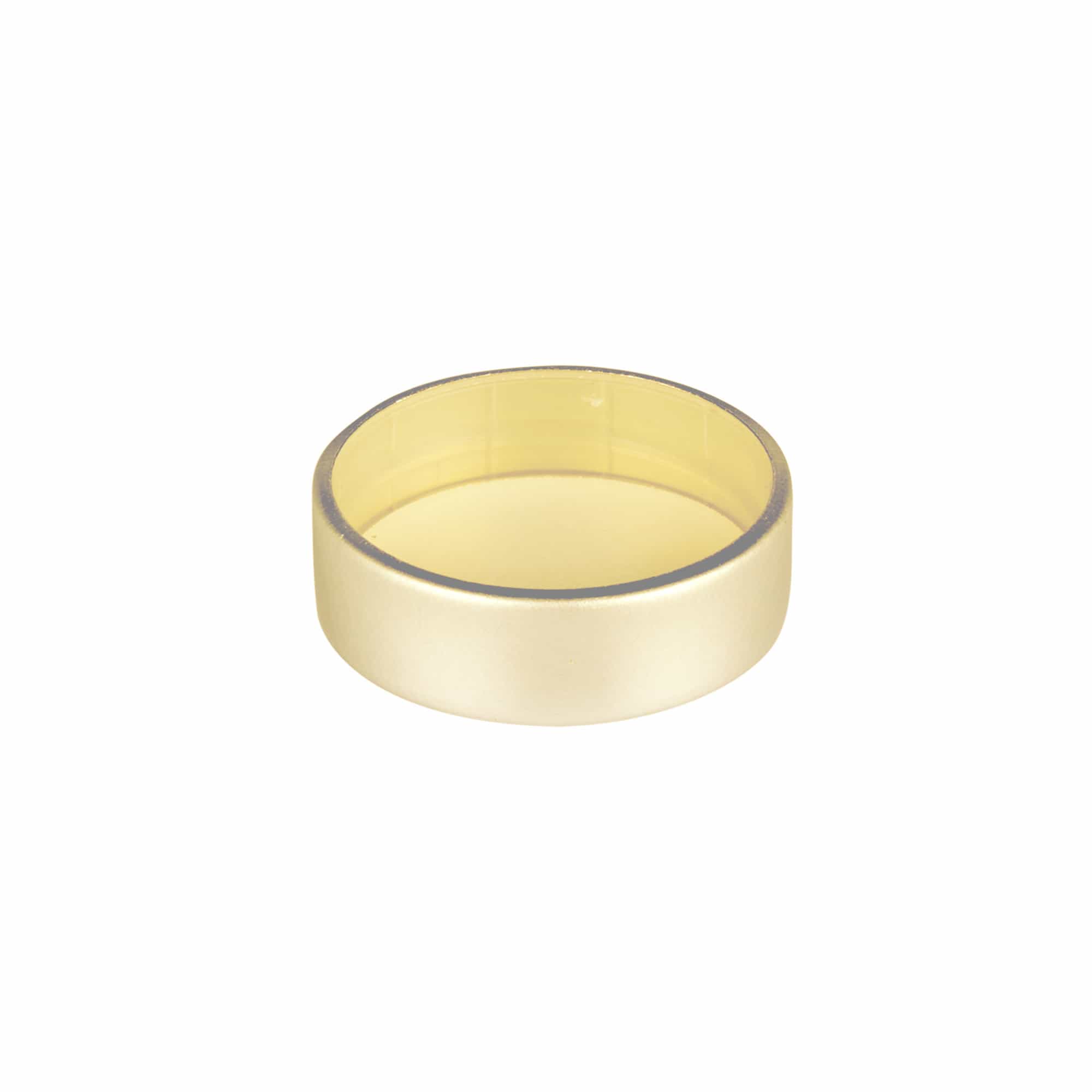 Schraubverschluss, ABS-Kunststoff, gold, für Mündung: GPI 33/400