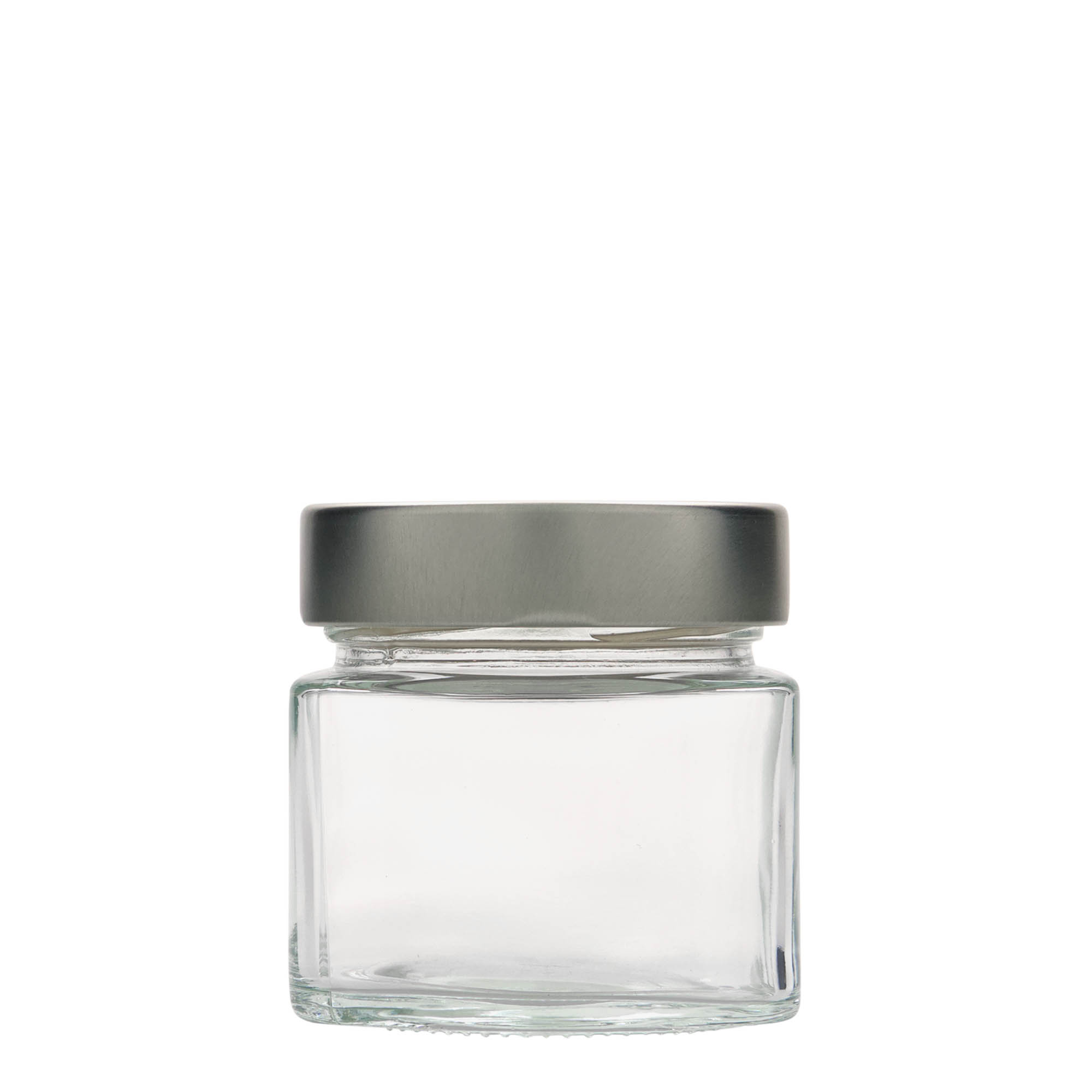 212 ml Vierkantglas «Kimba», Mündung: Extra-Deep-Twist-off (EDTO 70)
