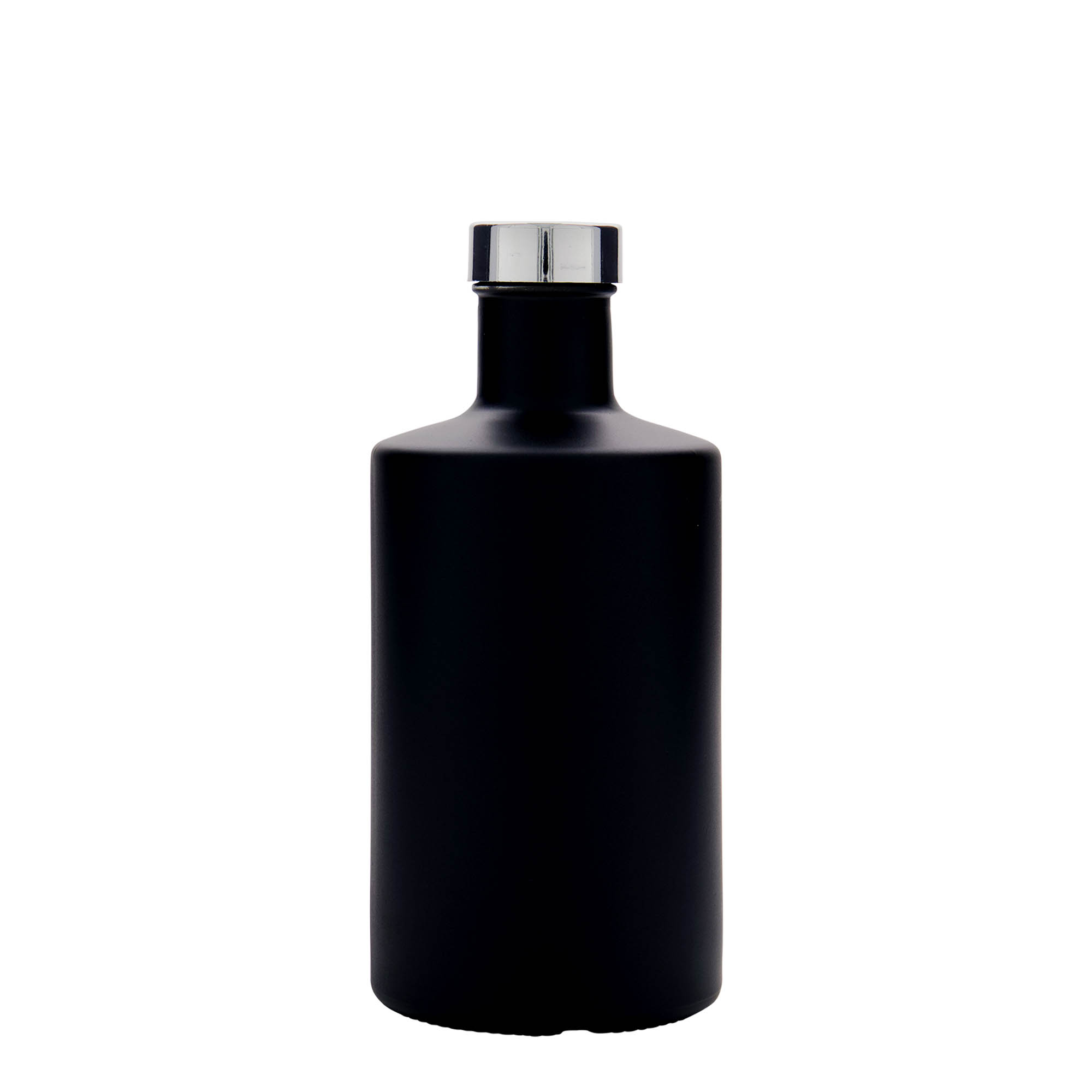 500 ml Glasflasche «Caroline», schwarz, Mündung: GPI 33