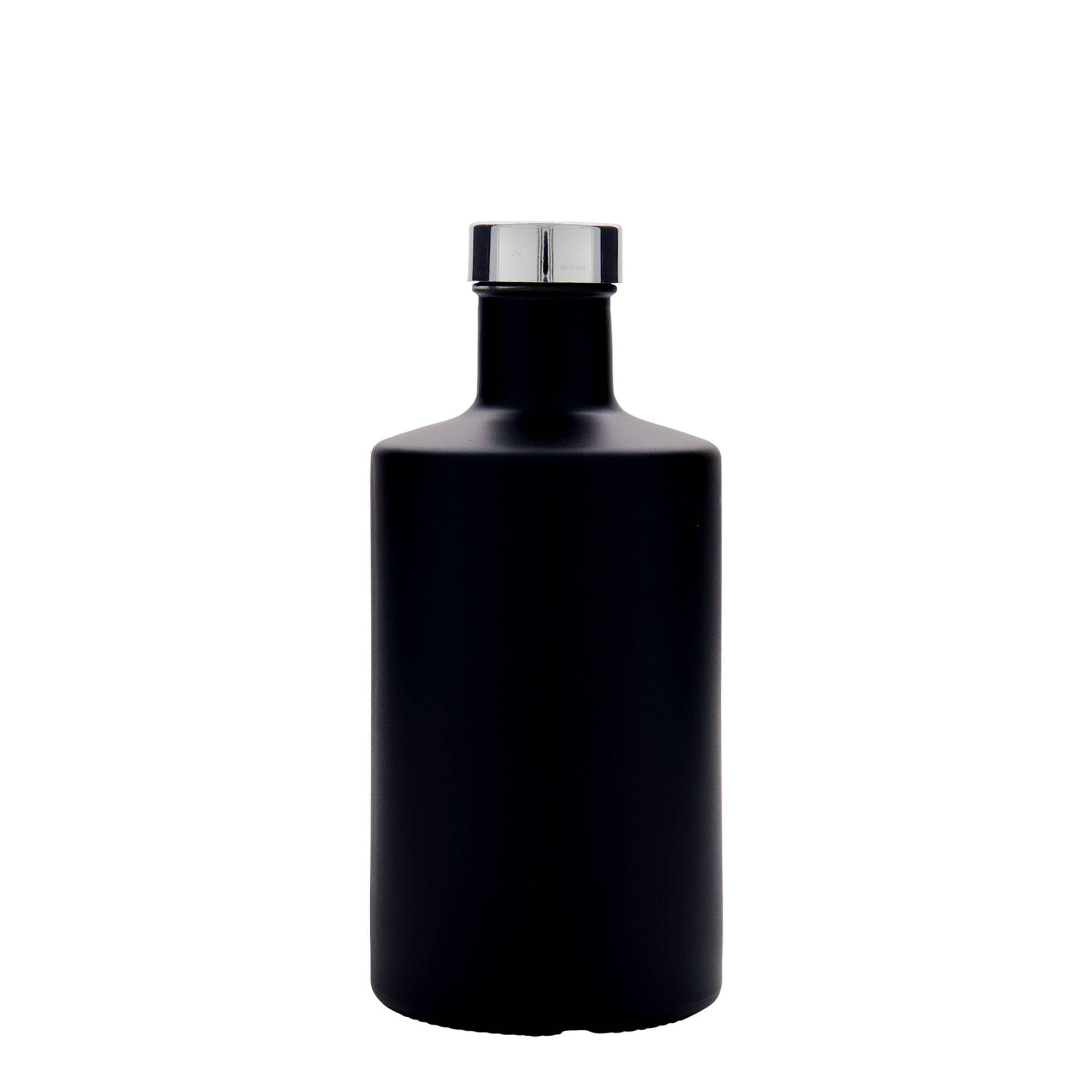 500 ml Glasflasche «Caroline», schwarz, Mündung: GPI 33