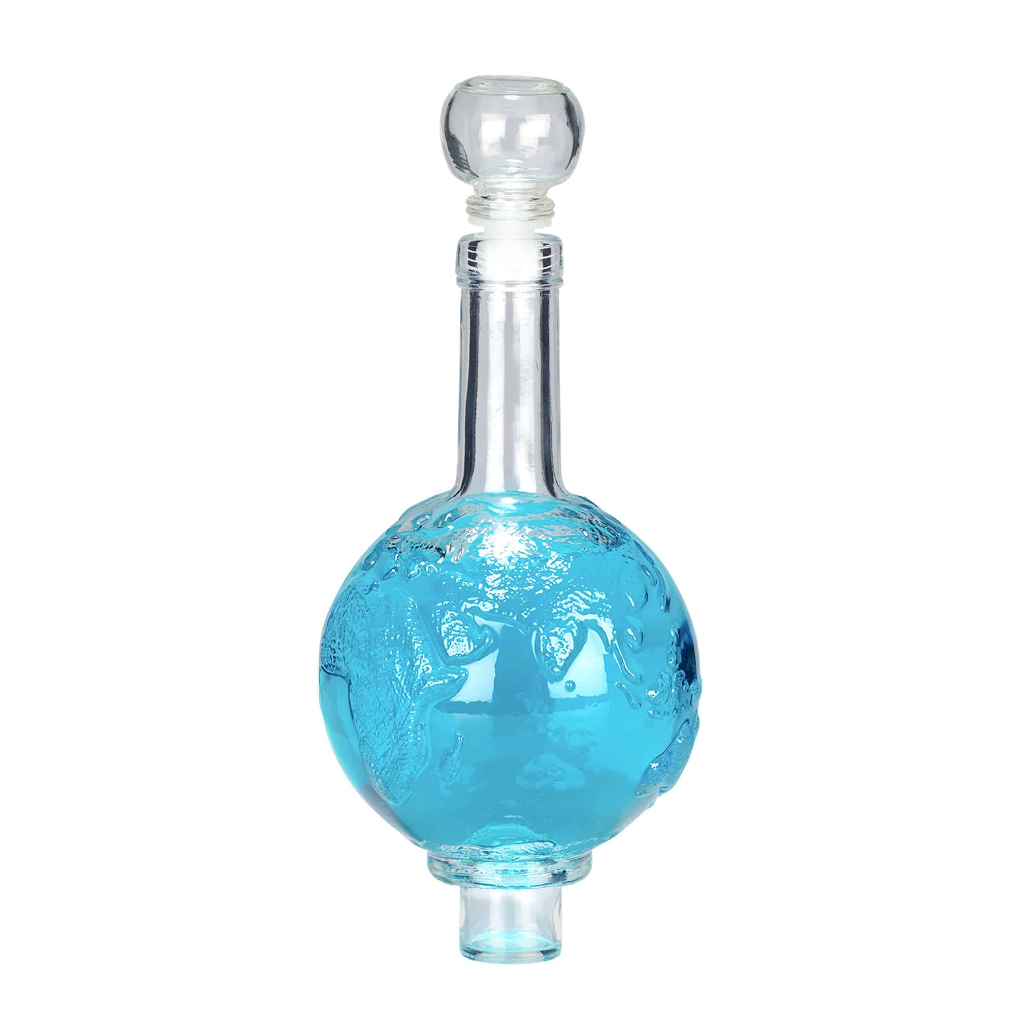 500 ml Glasflasche «Globus», Mündung: Kork