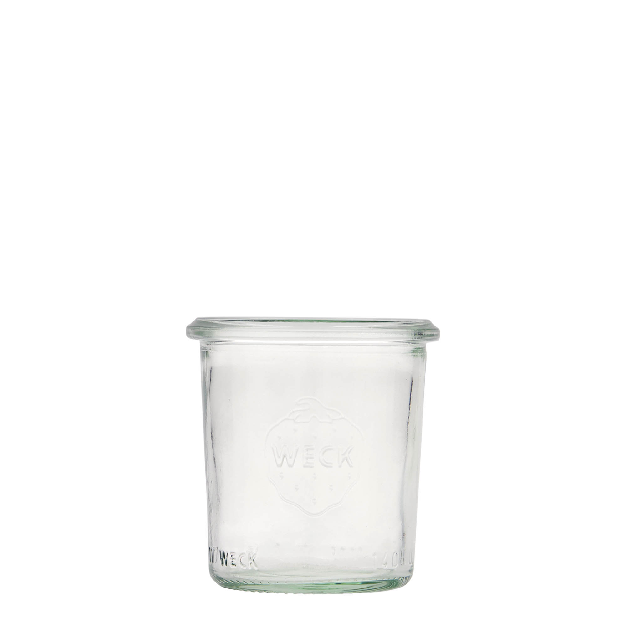 140 ml WECK-Sturzglas, Mündung: Rundrand