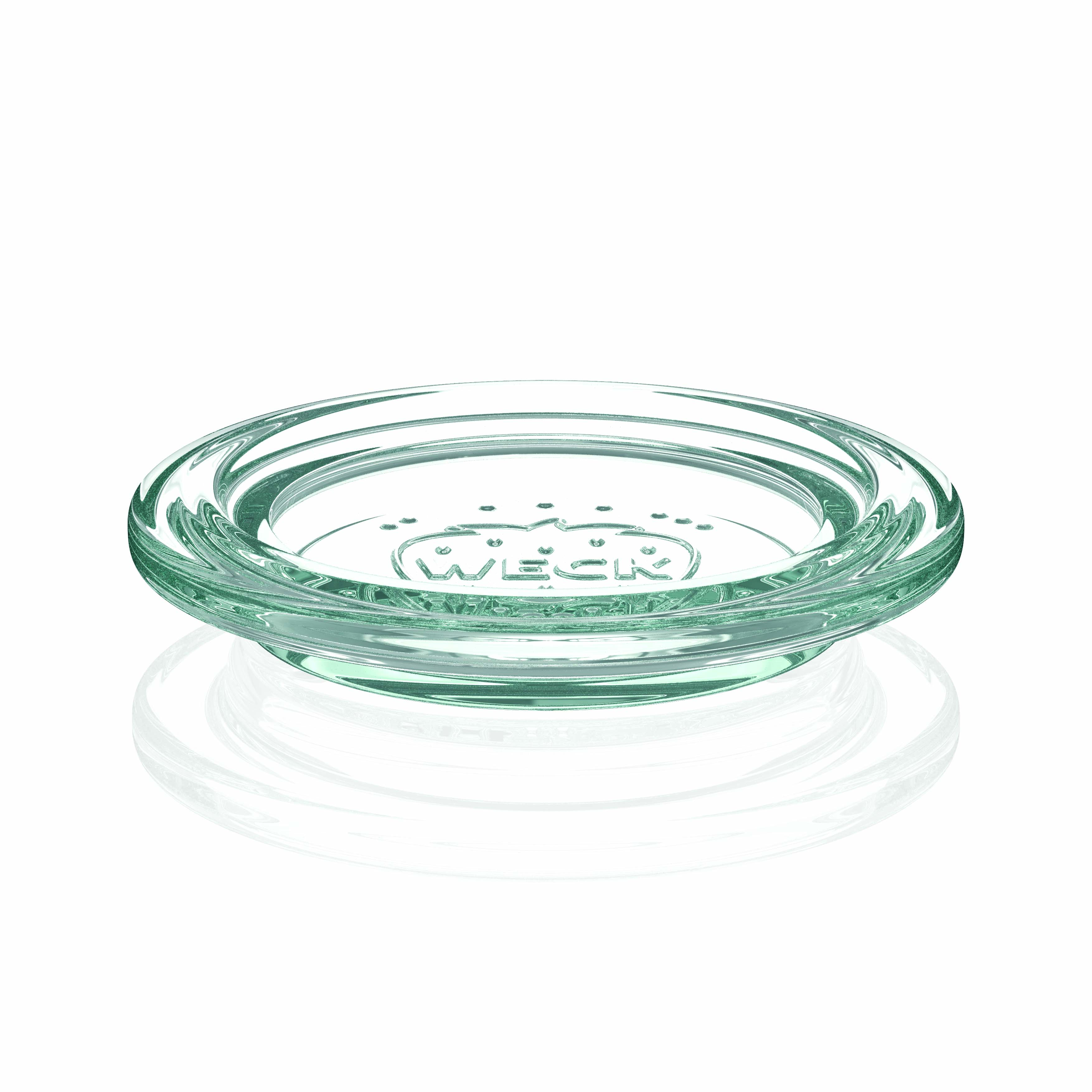 6x 340 ml WECK-Zylinderglas mit Glasdeckel RR 60