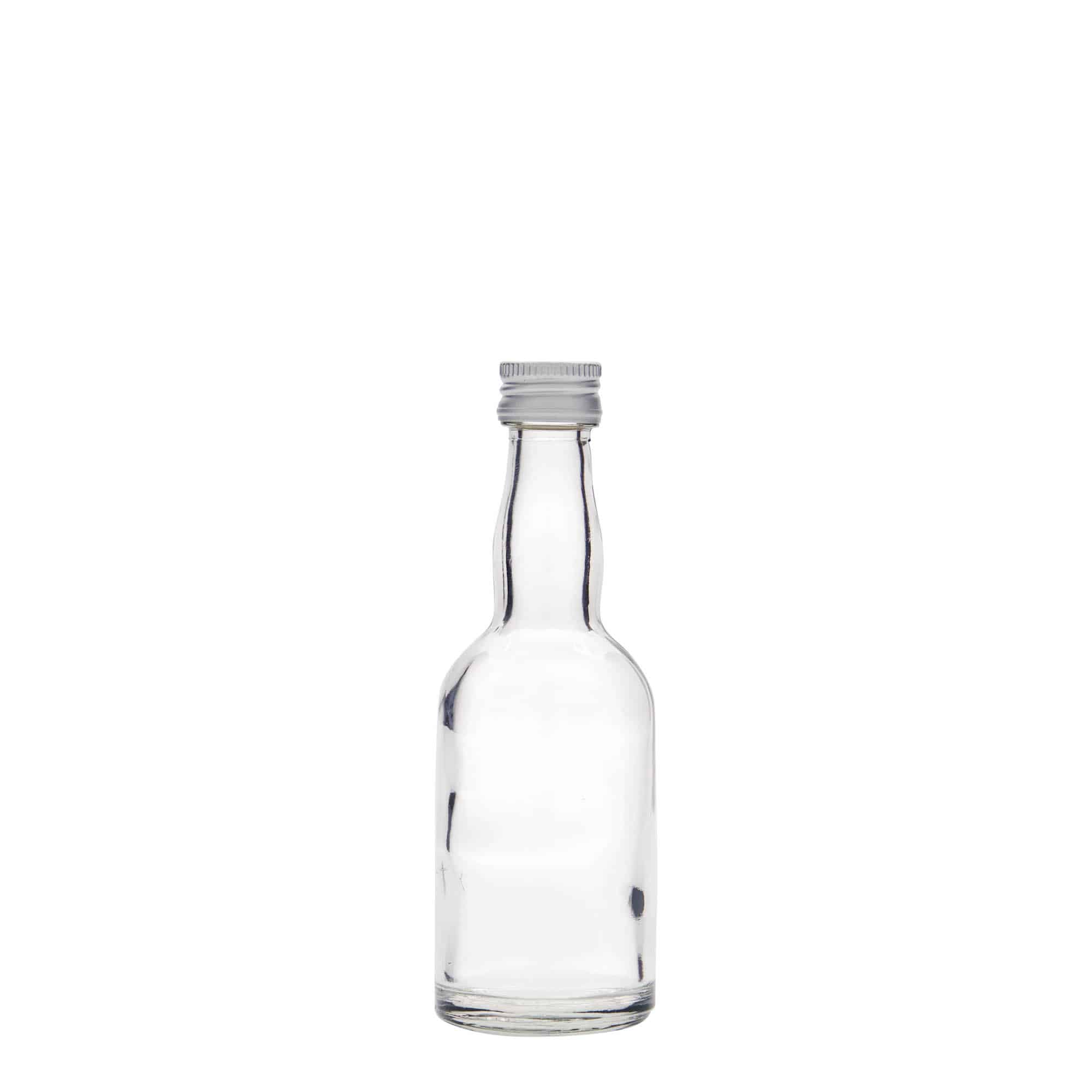 50 ml Glasflasche «Proba», Mündung: PP 18