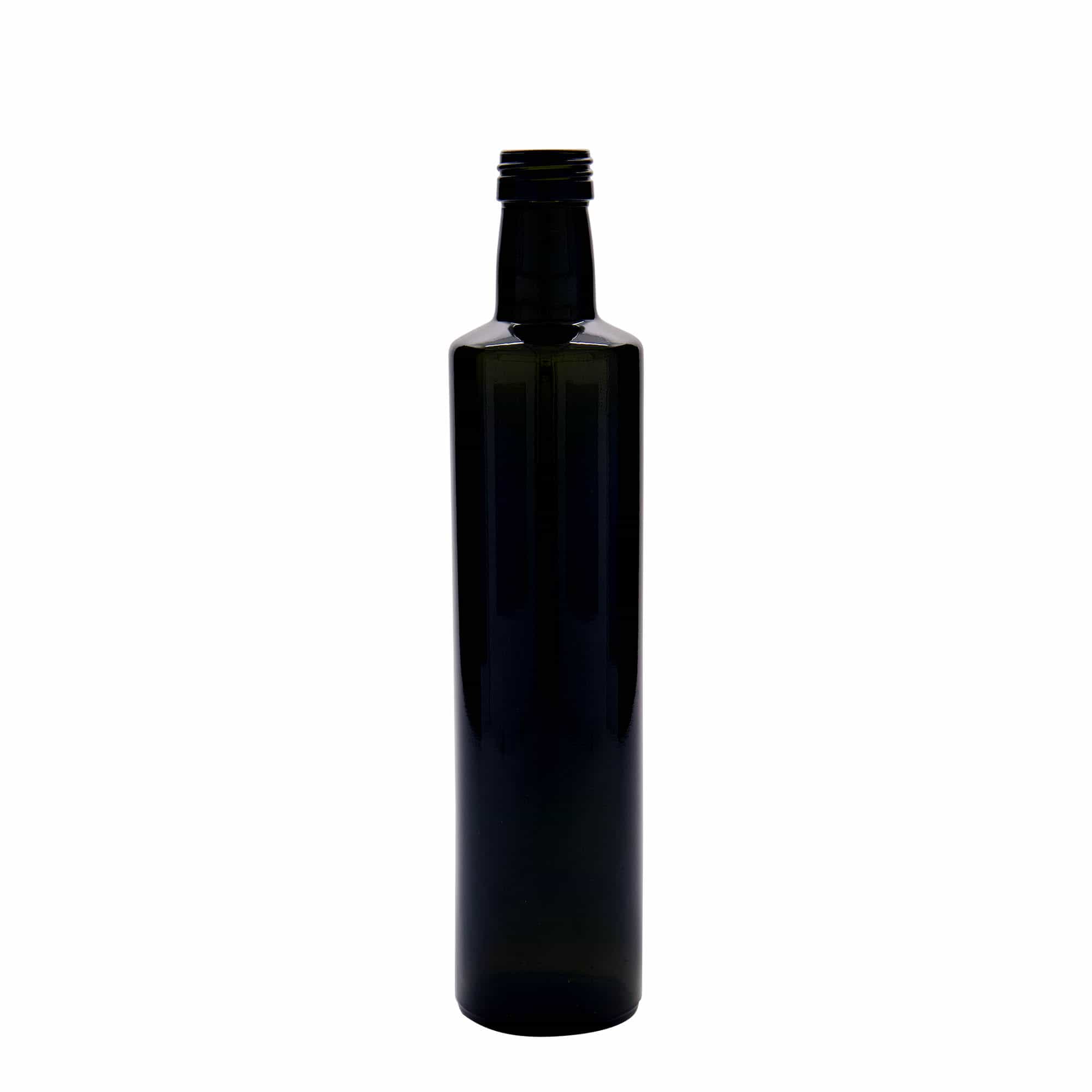 500 ml Glasflasche «Dorica», antikgrün, Mündung: PP 31,5