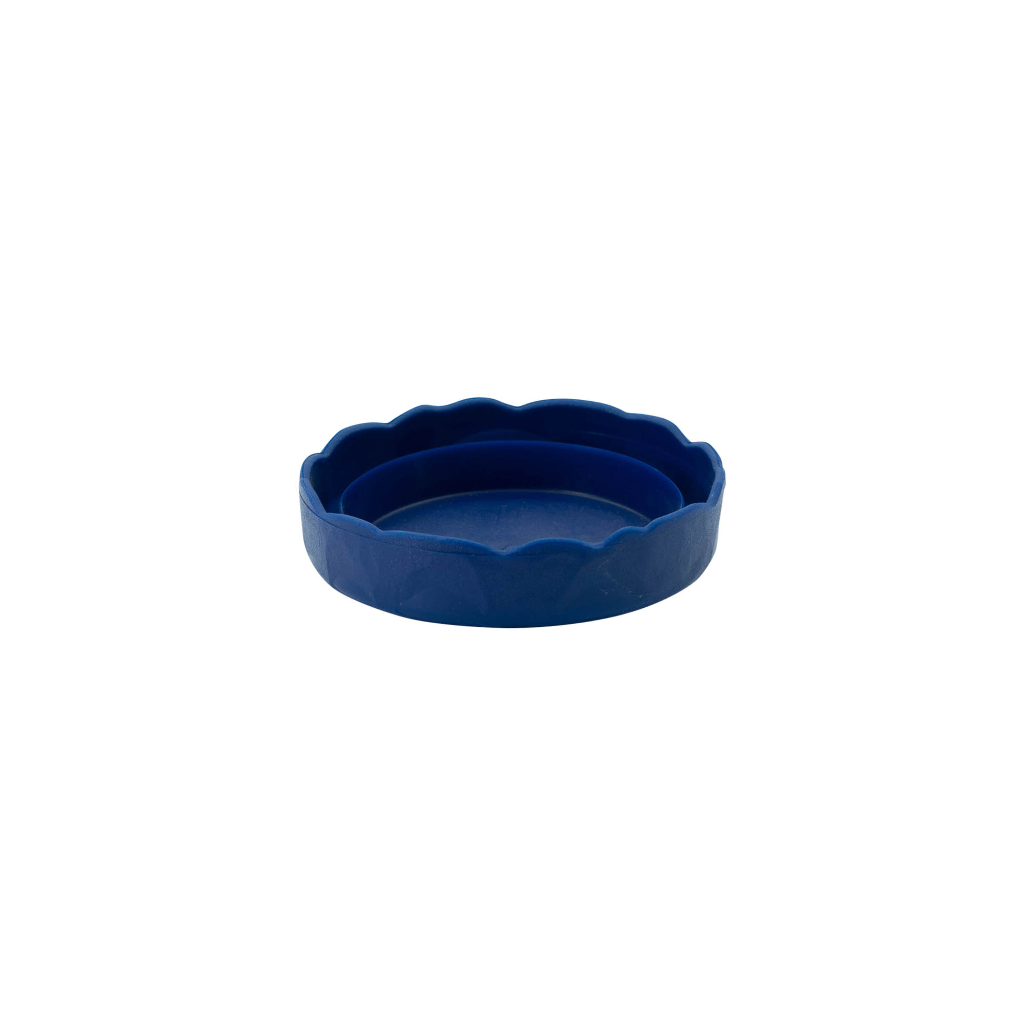 Stülpdeckel für Enghals-Keramiktopf, HDPE-Kunststoff, blau Stülpdeckel für Enghals-Keramiktopf, HDPE-Kunststoff, blau
