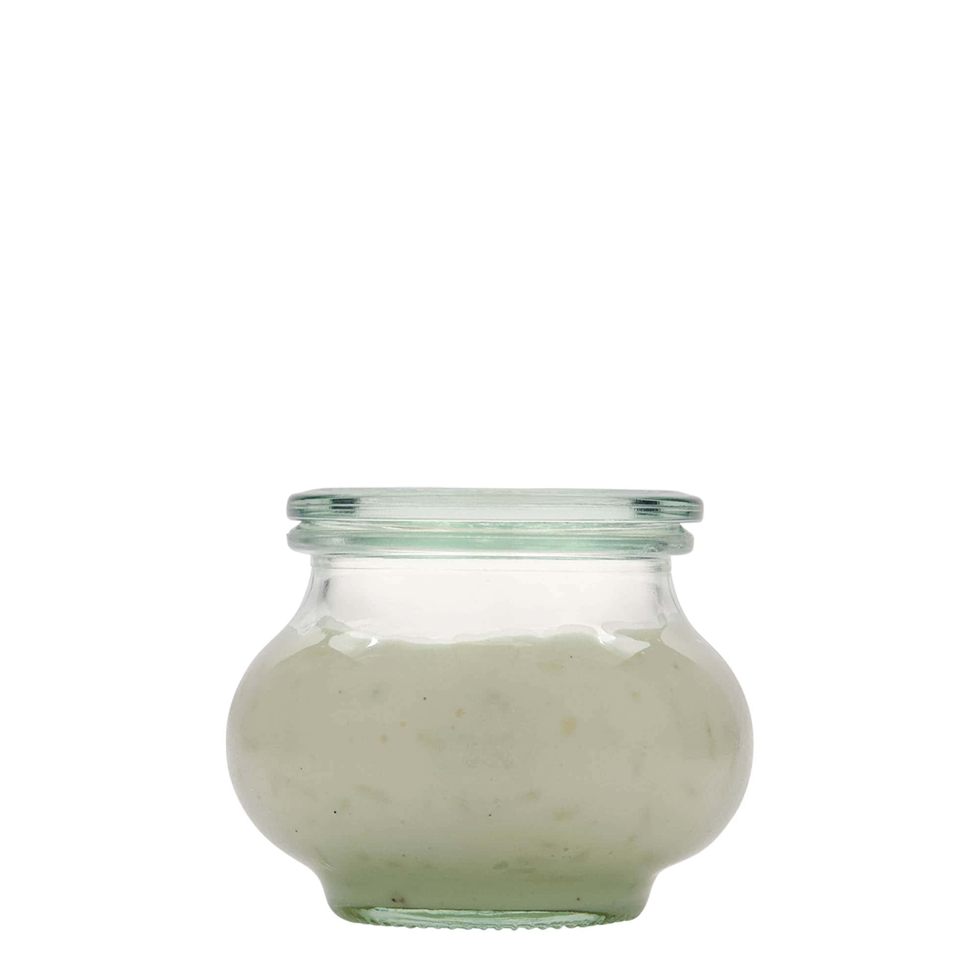 220 ml WECK-Schmuckglas, Mündung: Rundrand