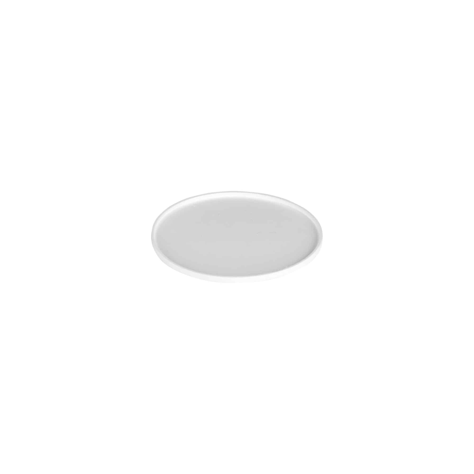 Abdeckscheibe für 100 ml «Bianca», PP-Kunststoff, weiss