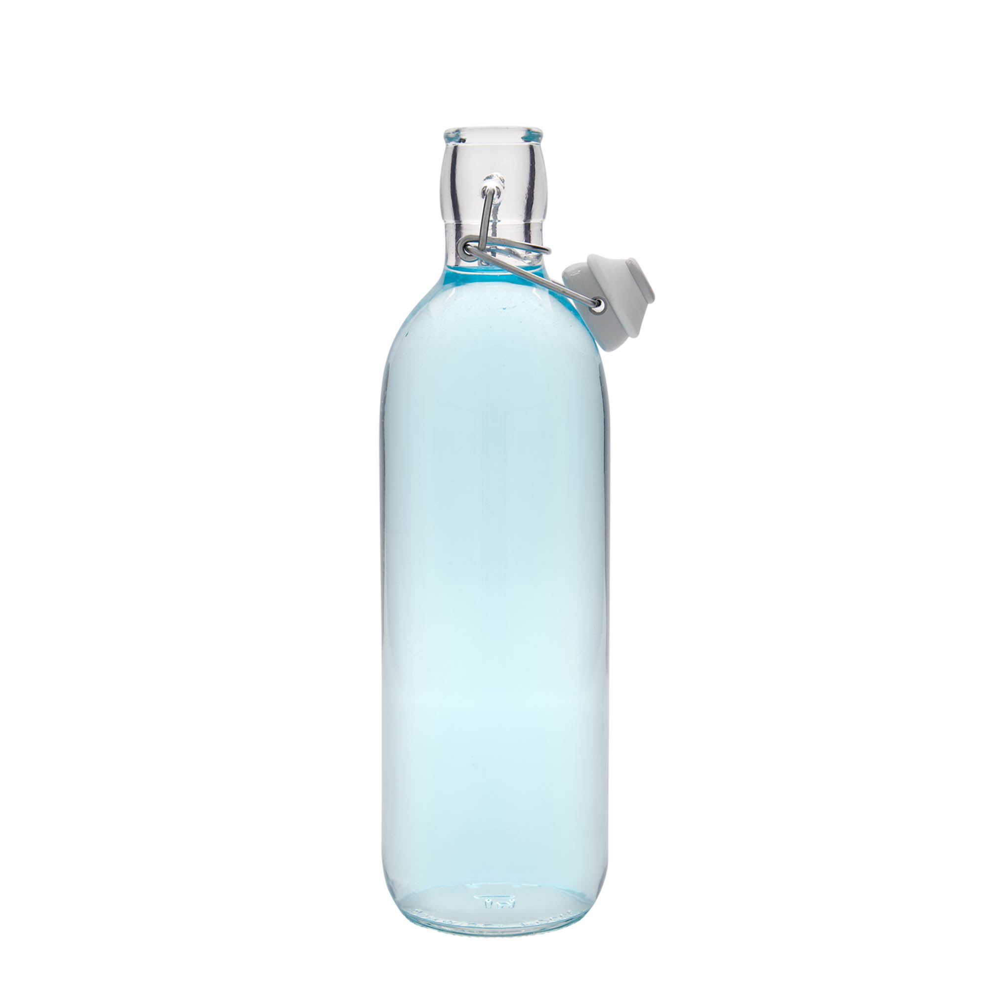 1.000 ml Glasflasche «Emilia», Mündung: Bügelverschluss