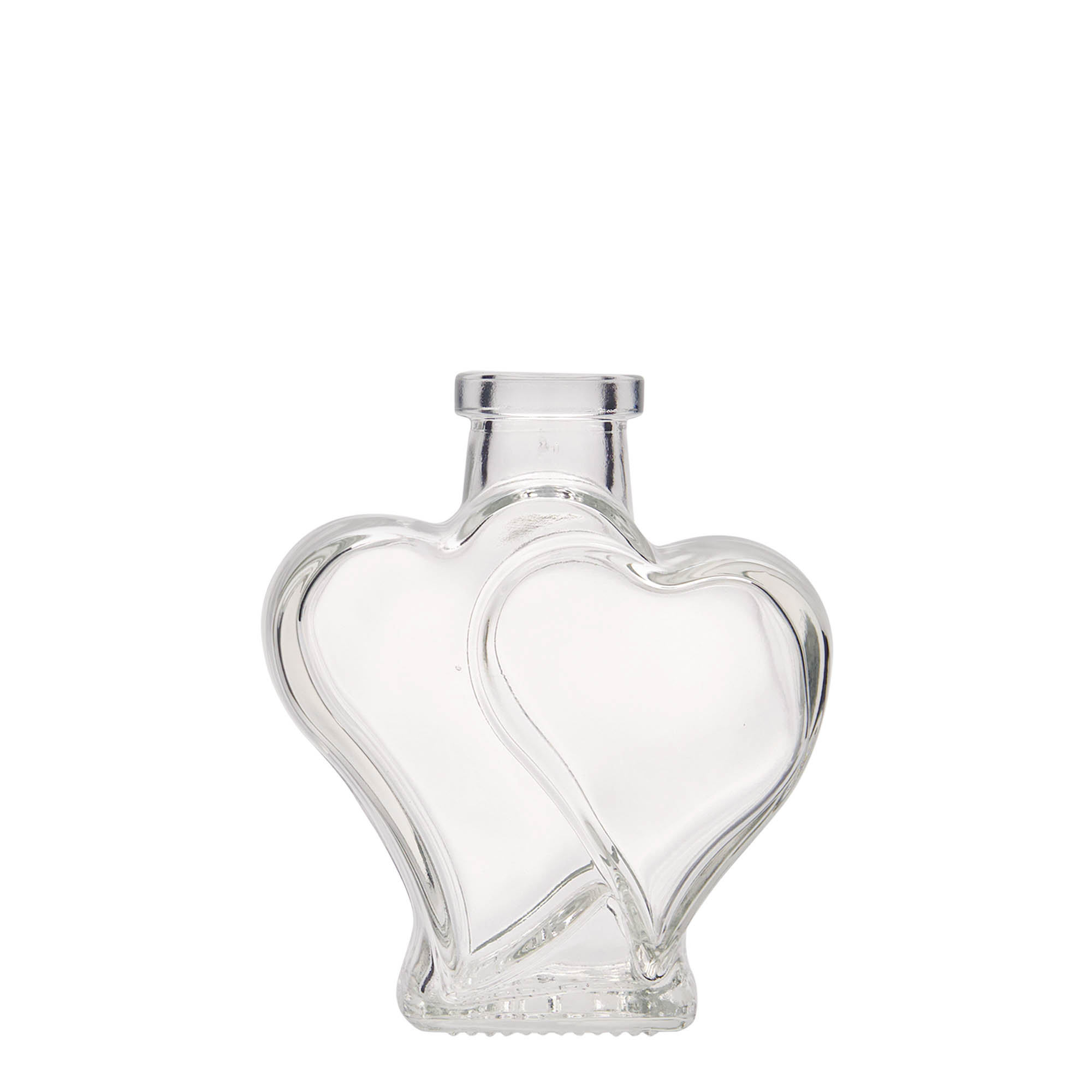 200 ml Glasflasche «Doppelherz», Mündung: Kork