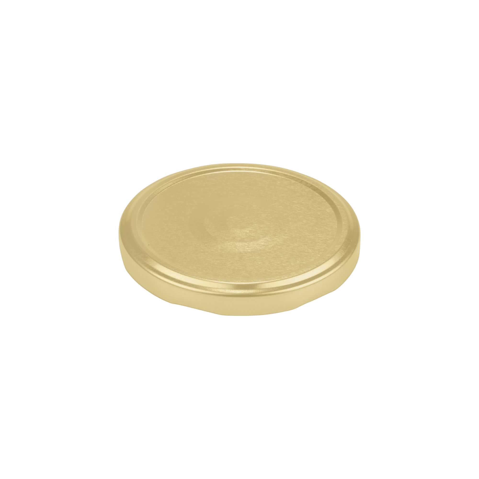Twist-off-Deckel, Weissblech, gold, für Mündung: TO 82