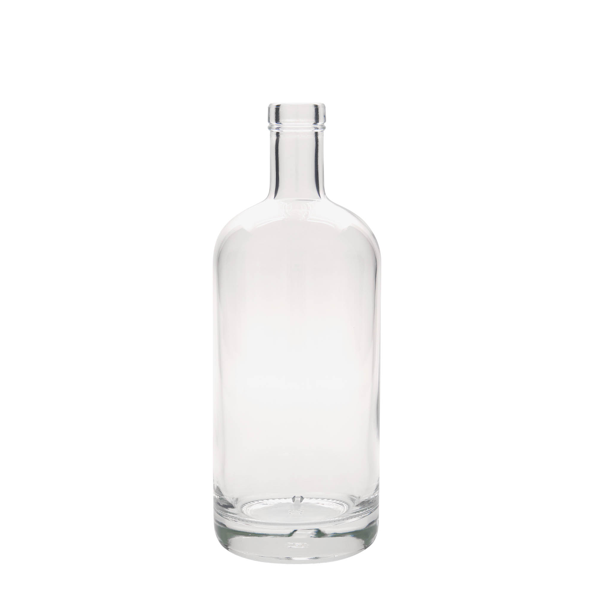 700 ml Glasflasche 'Linea Uno', Mündung: Kork 700 ml Glasflasche 'Linea Uno', Mündung: Kork