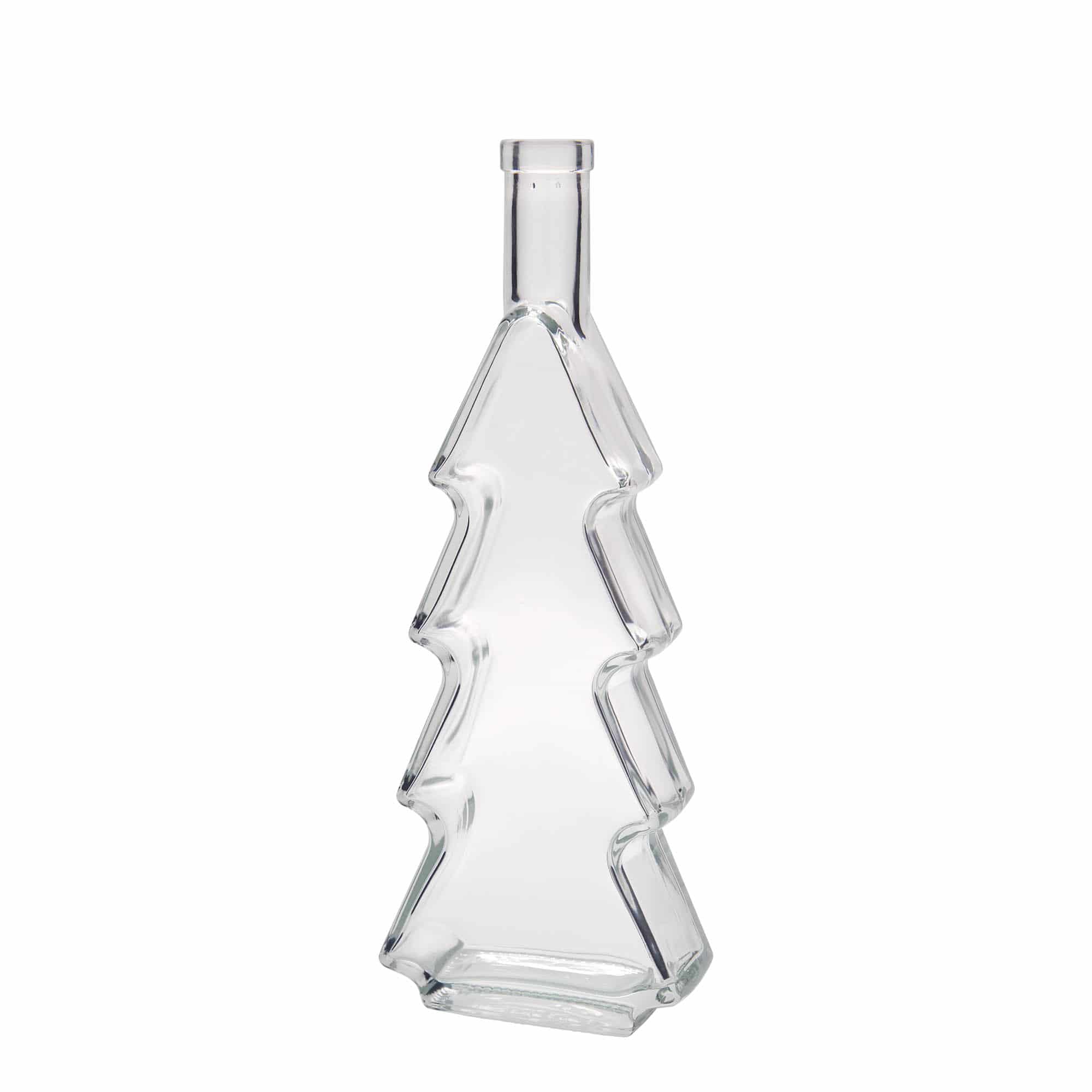 500 ml Glasflasche «Tannenbaum», Mündung: Kork