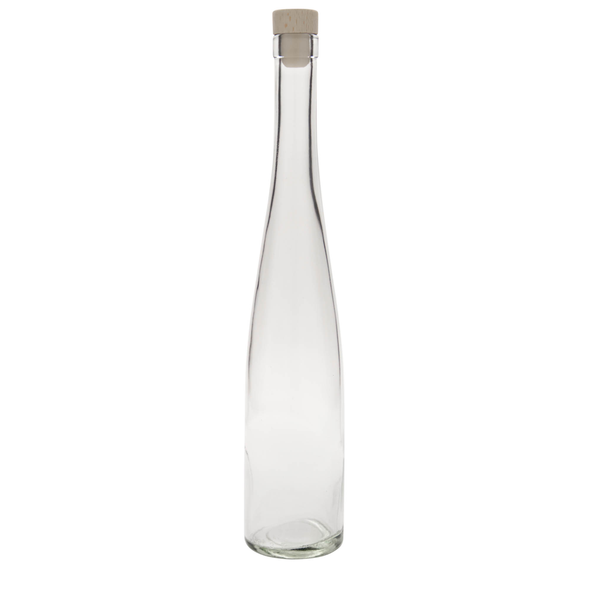 500 ml Glasflasche 'Weinschlegel', Mündung: Kork 500 ml Glasflasche 'Weinschlegel', Mündung: Kork