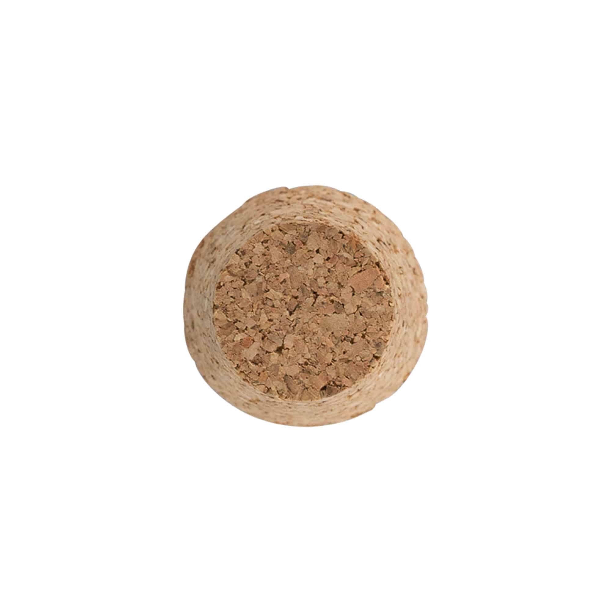 Spitzkorken 25-35 x 27, Presskork, beige, für Mündung: Kork Spitzkorken 25-35 x 27, Presskork, beige, für Mündung: Kork