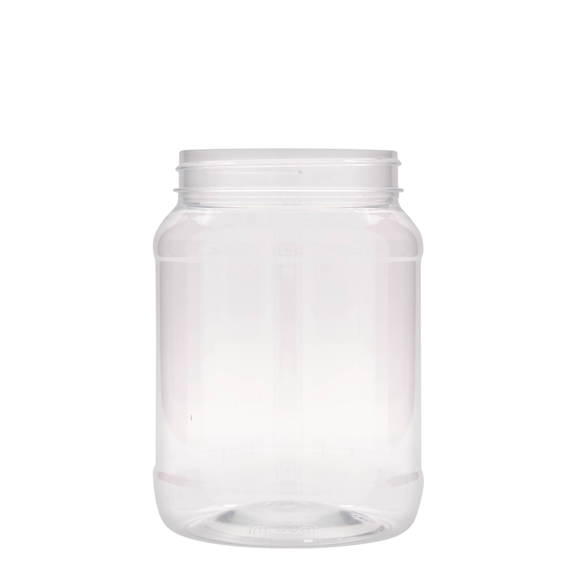 1.500 ml PET-Dose 'Lulu', Kunststoff, Mündung: 100/400