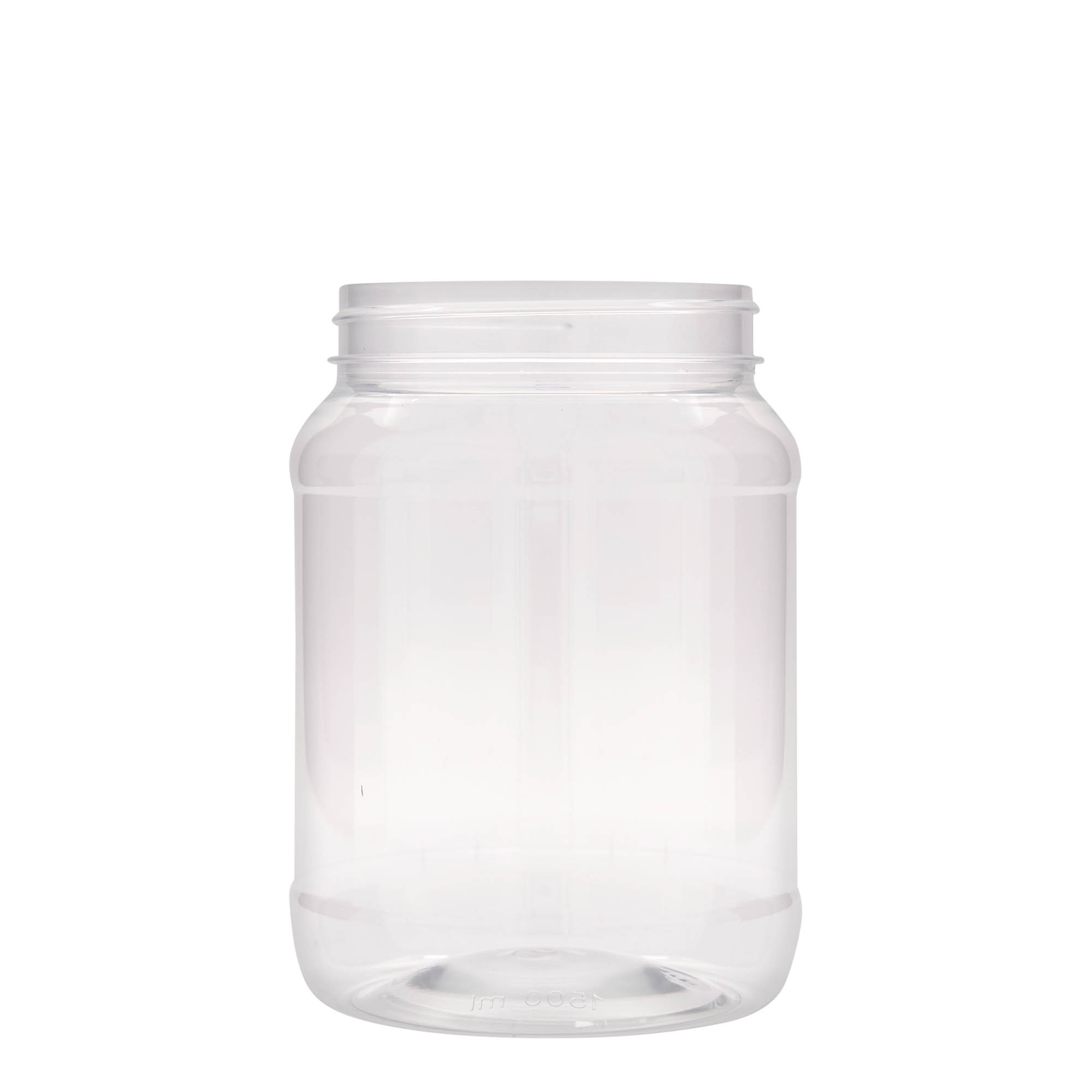 1.500 ml PET-Dose «Lulu», Kunststoff, Mündung: 100/400