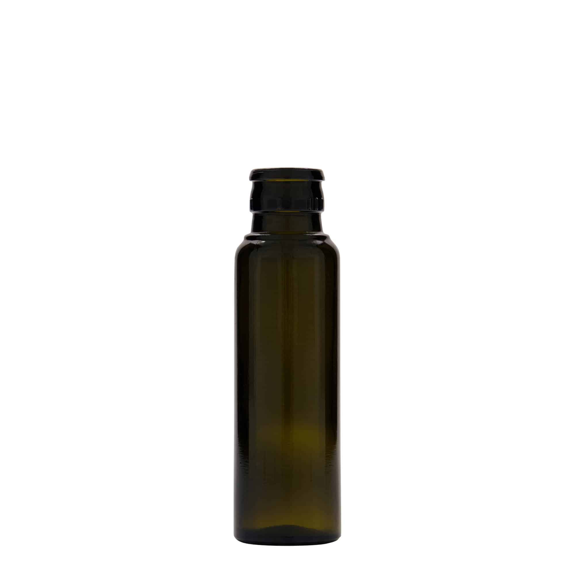 100 ml Essig-/Ölflasche 'Willy New', Glas, antikgrün, Mündung: DOP 100 ml Essig-/Ölflasche 'Willy New', Glas, antikgrün, Mündung: DOP