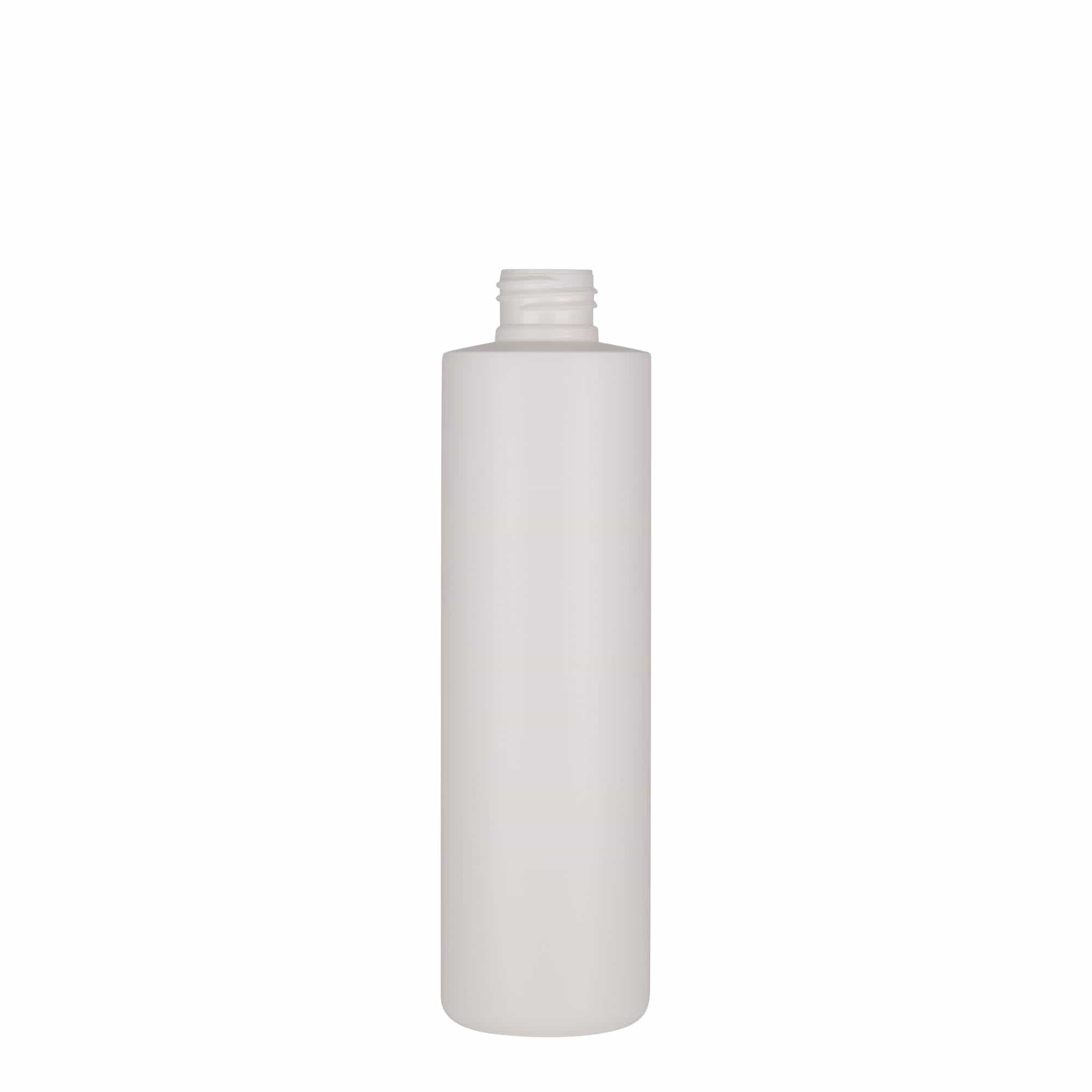 250 ml Kunststoffflasche «Pipe», Braskem®, weiss, Mündung:  24/410