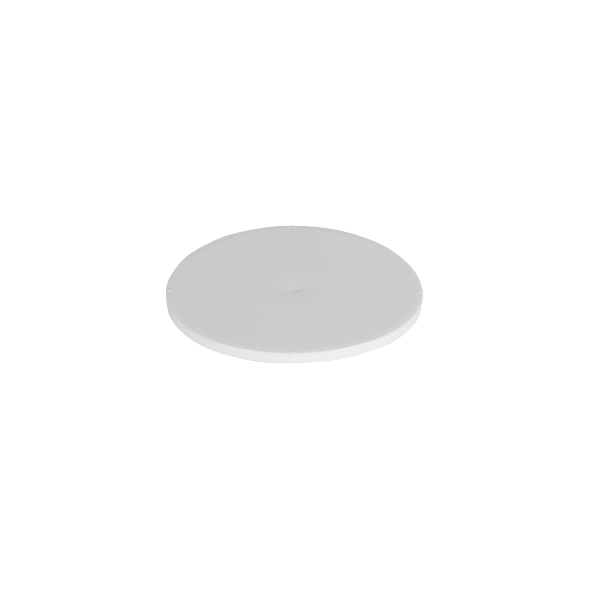 Abdeckscheibe für 150 ml 'Bianca', PP-Kunststoff, weiß