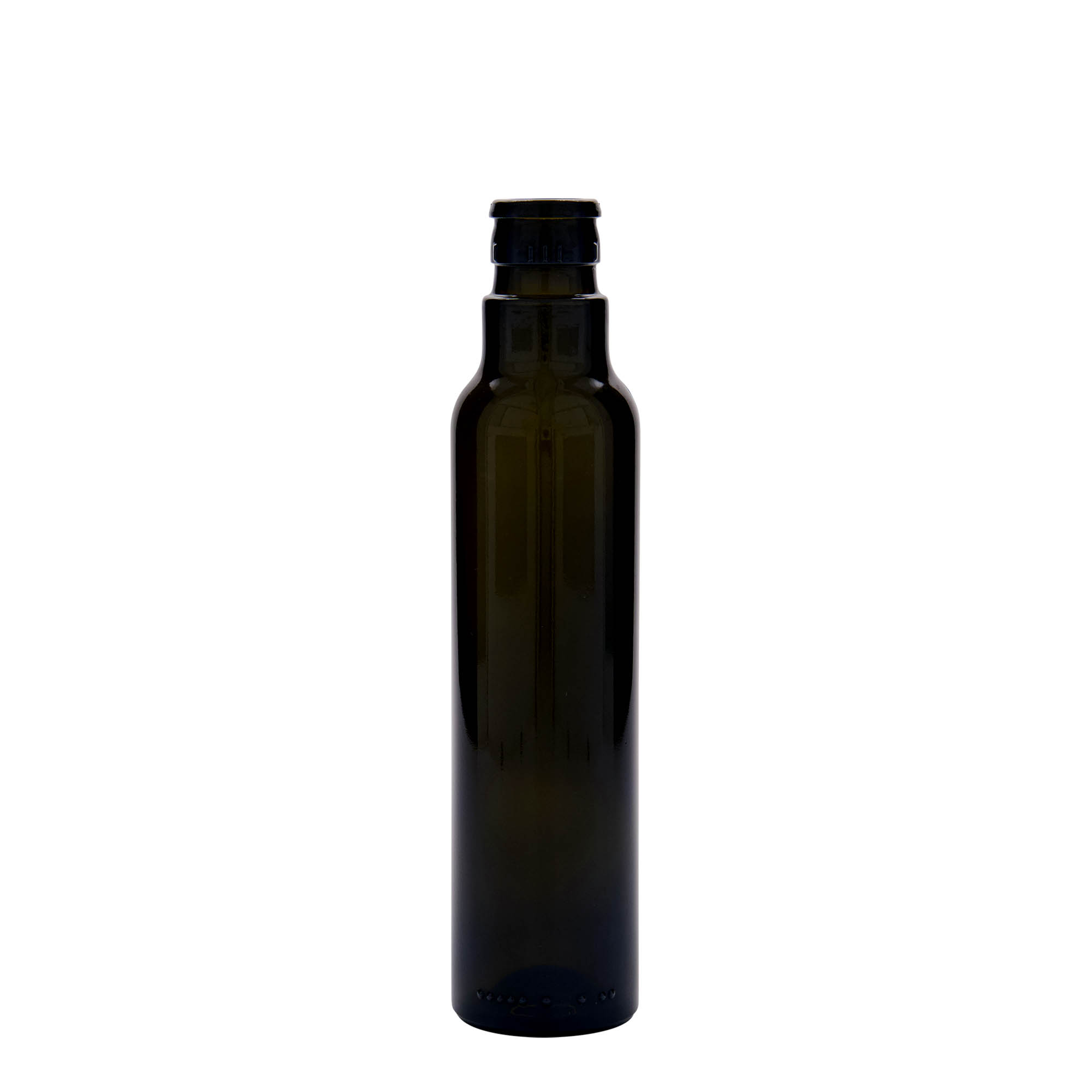 250 ml Essig-/Ölflasche «Willy New», Glas, antikgrün, Mündung: DOP