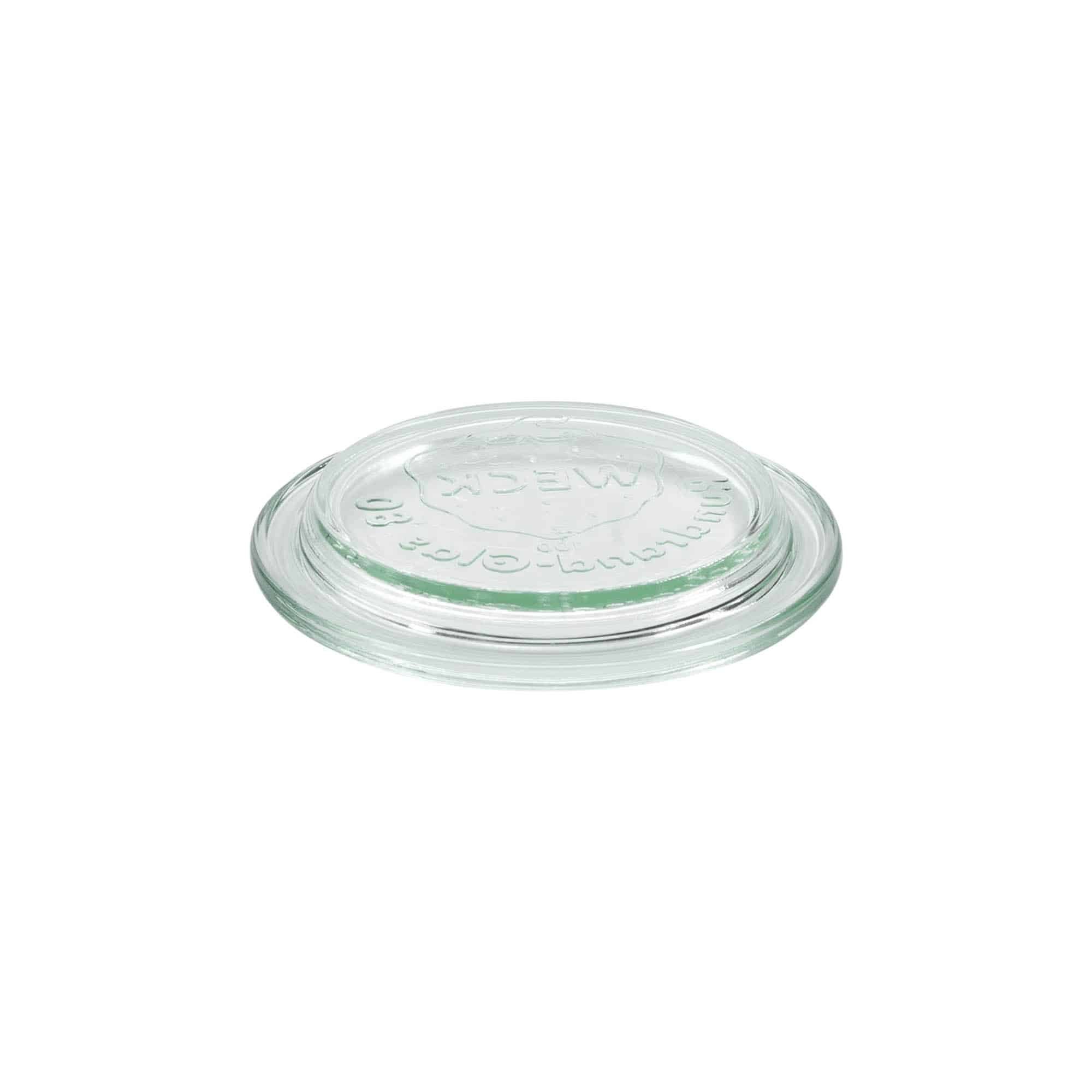 WECK-Glasdeckel Rundrand, für Mündung: RR80