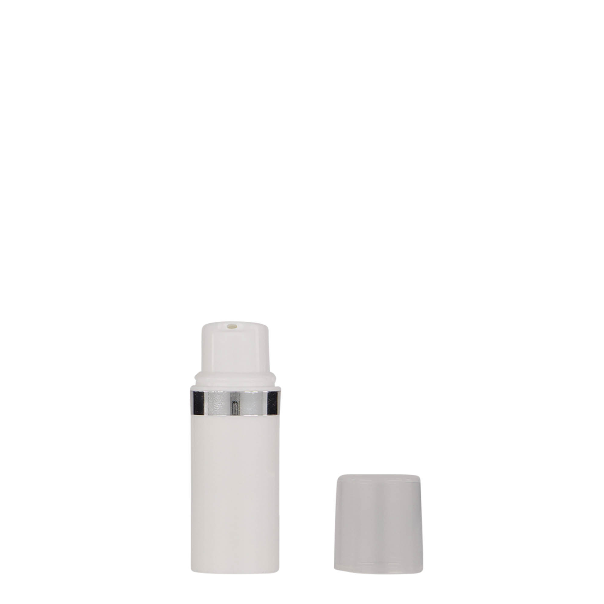5 ml Airless Dispenser «Nano», PP-Kunststoff, weiss