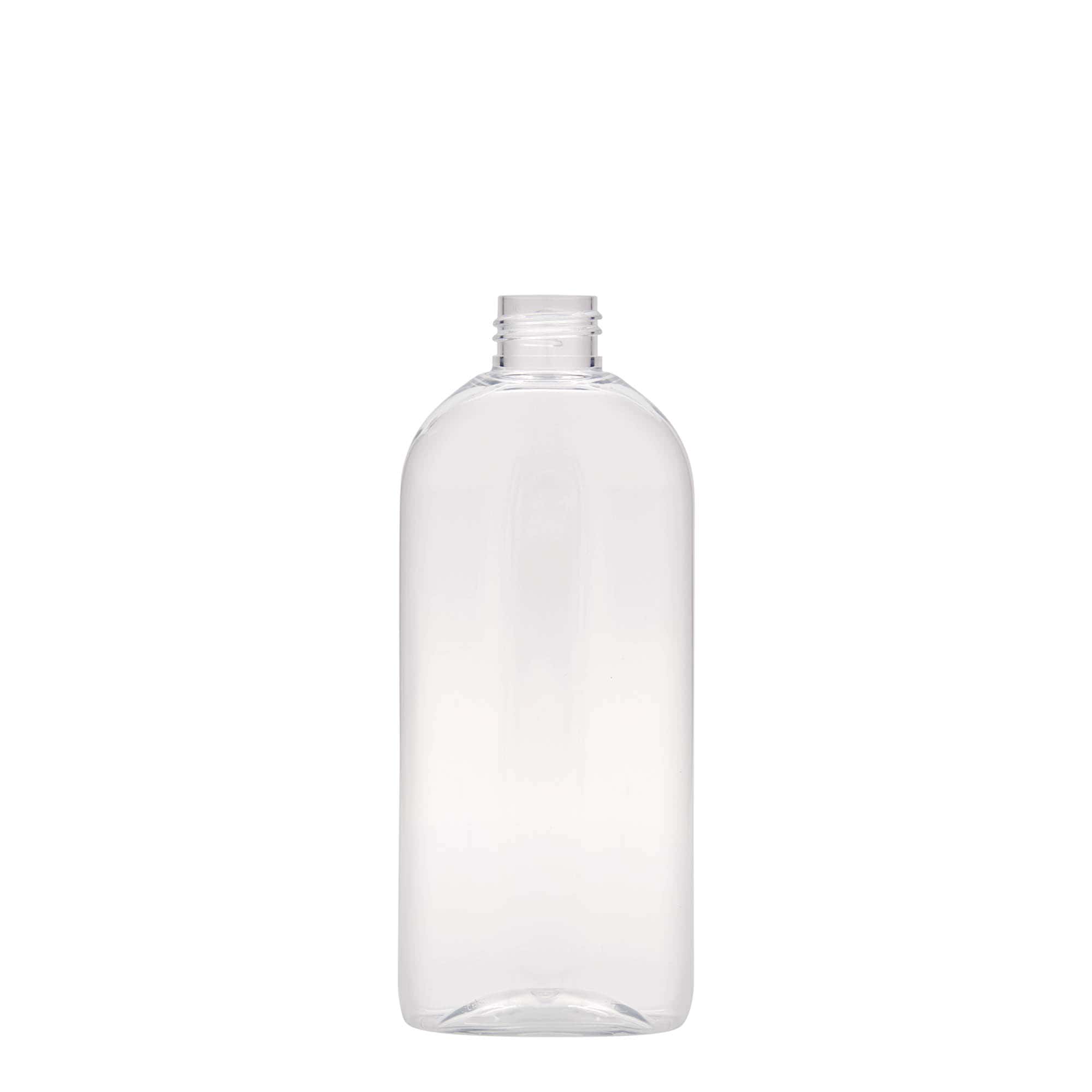 250 ml PET-Flasche «Iris», oval, Kunststoff, Mündung:  24/410