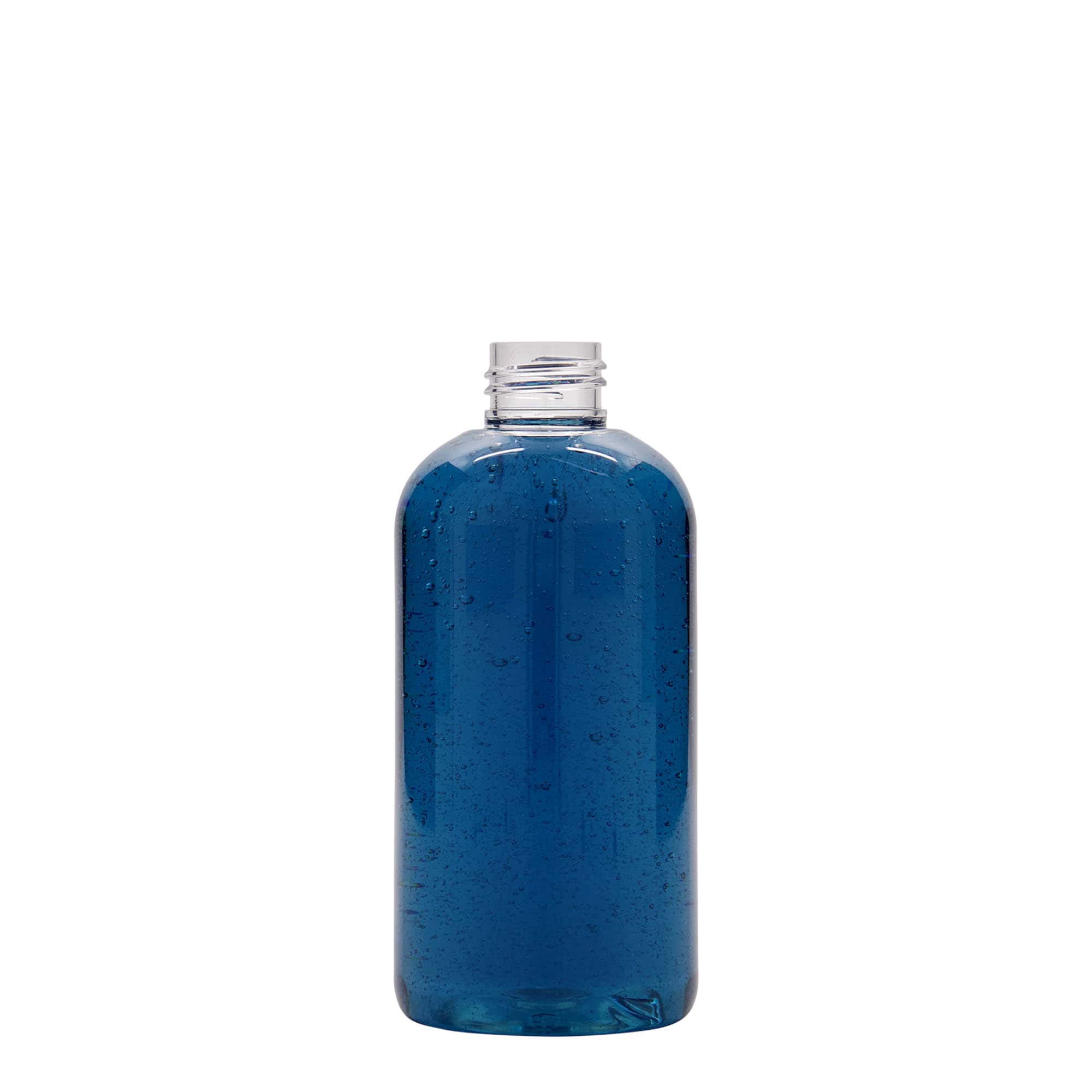 250 ml PET-Flasche «Boston», Kunststoff, Mündung:  24/410