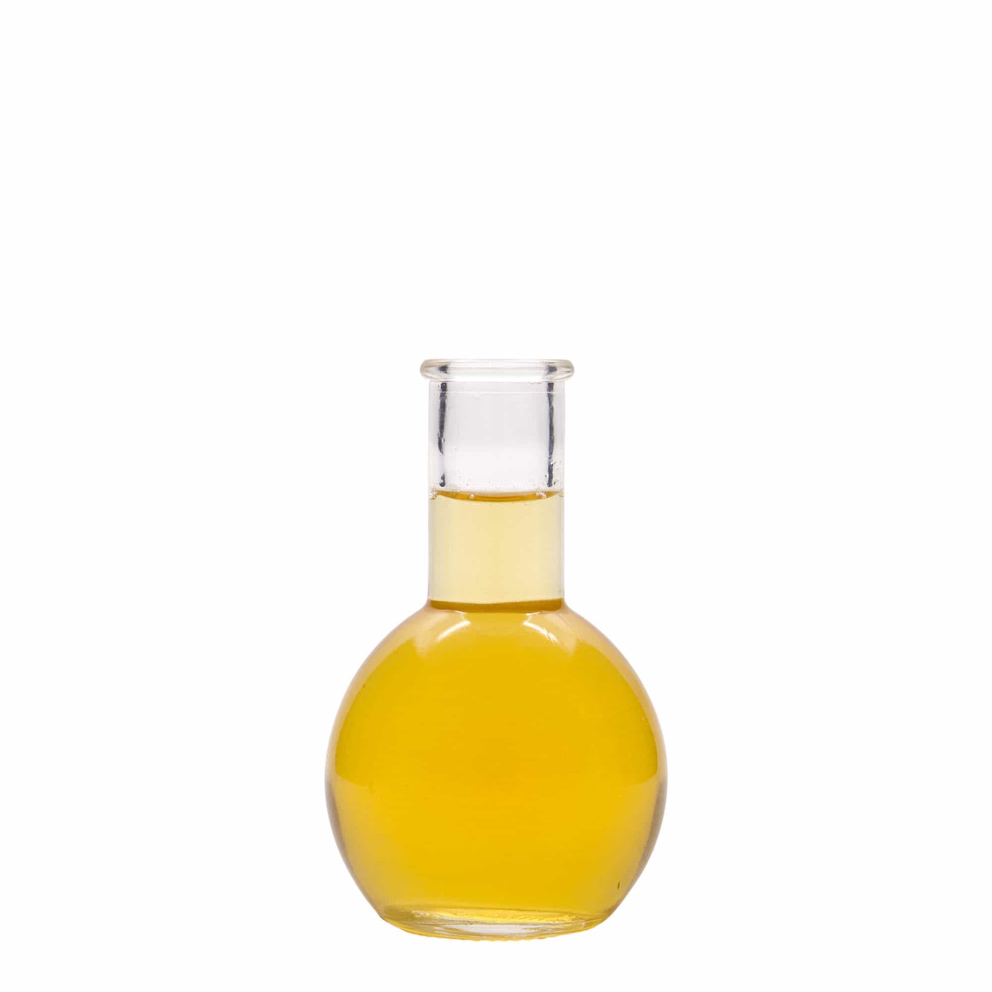 100 ml Glasflasche 'Tulipano', Mündung: Kork 100 ml Glasflasche 'Tulipano', Mündung: Kork
