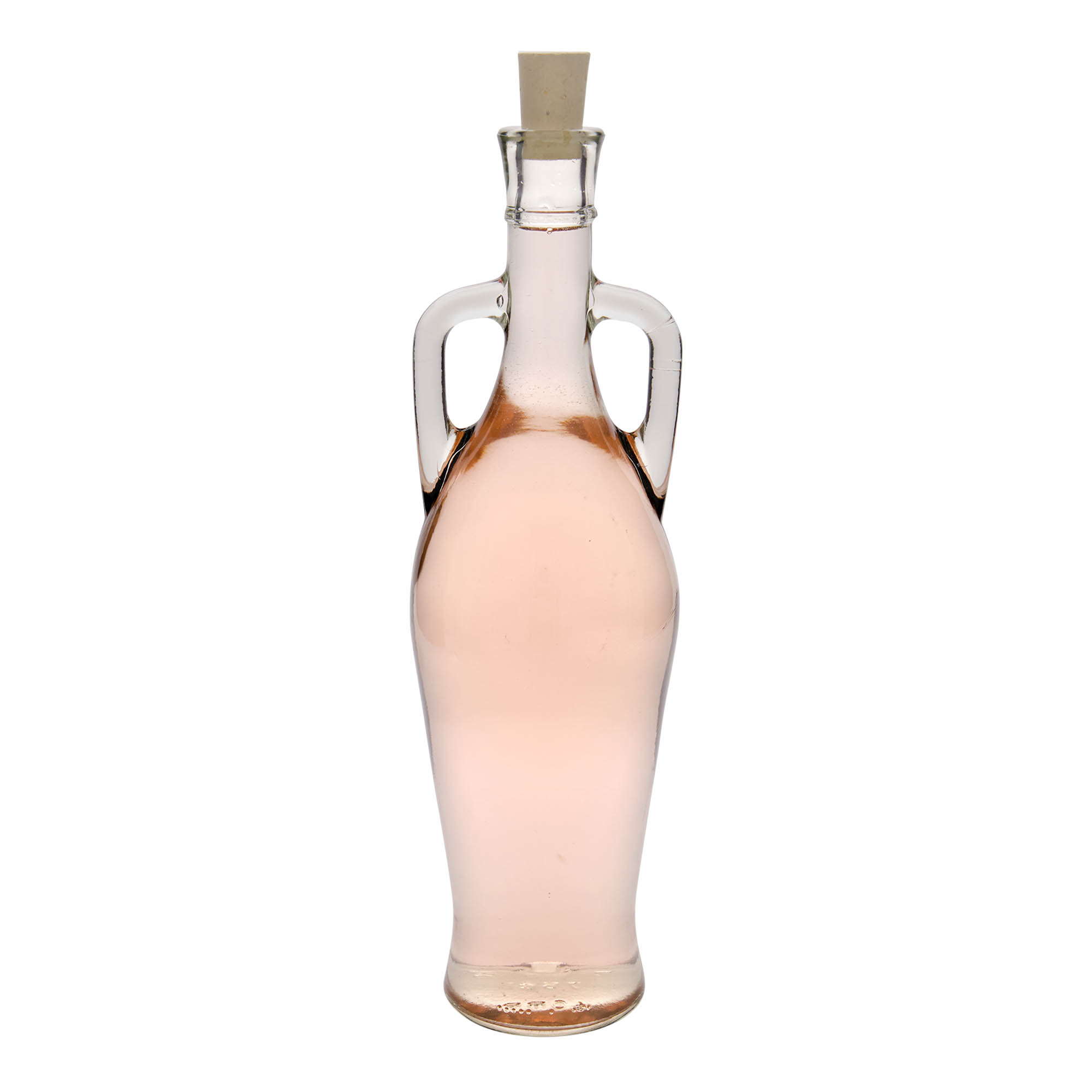 750 ml Glasflasche «Amphore», Mündung: Kork