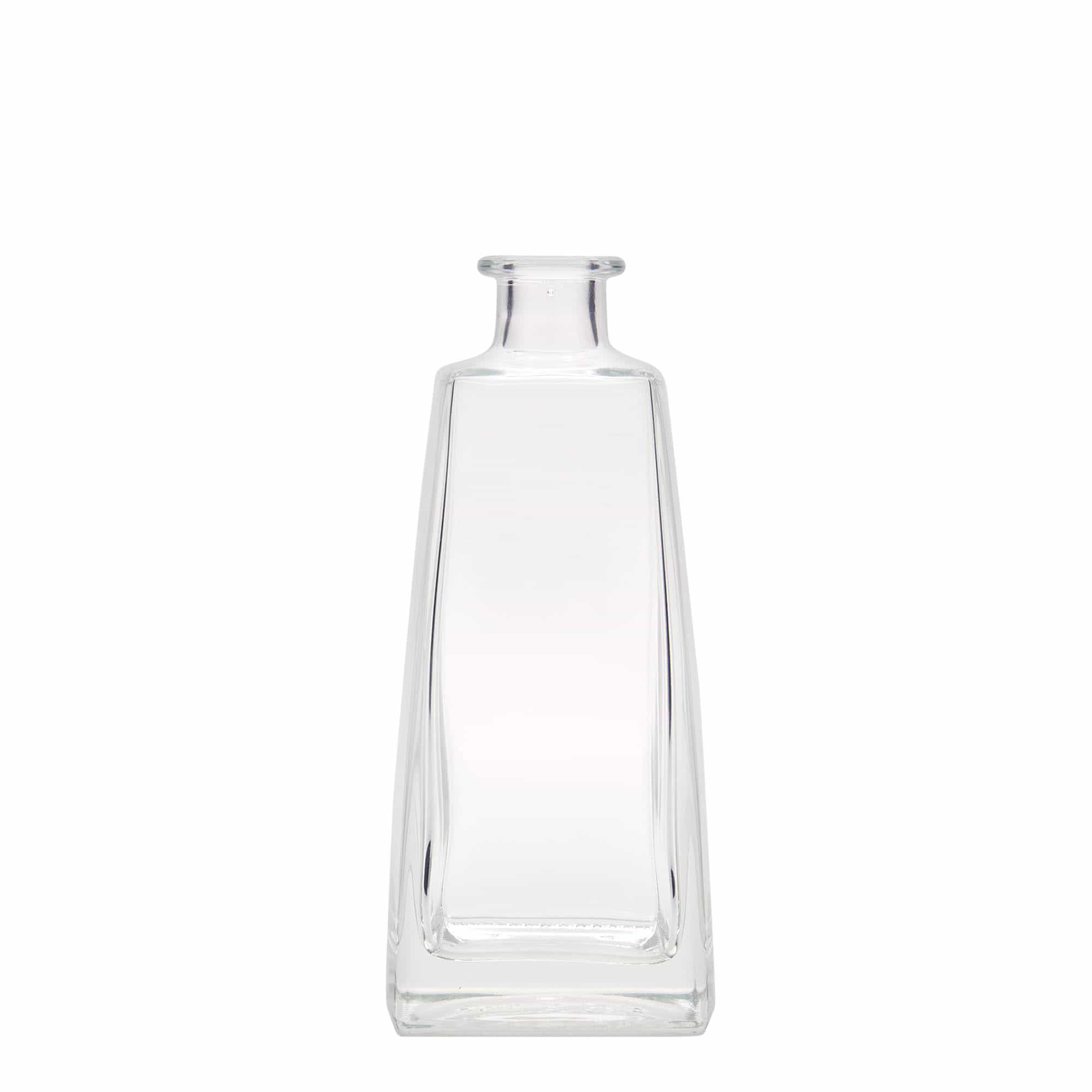 350 ml Glasflasche «Timmy», rechteckig, Mündung: Kork