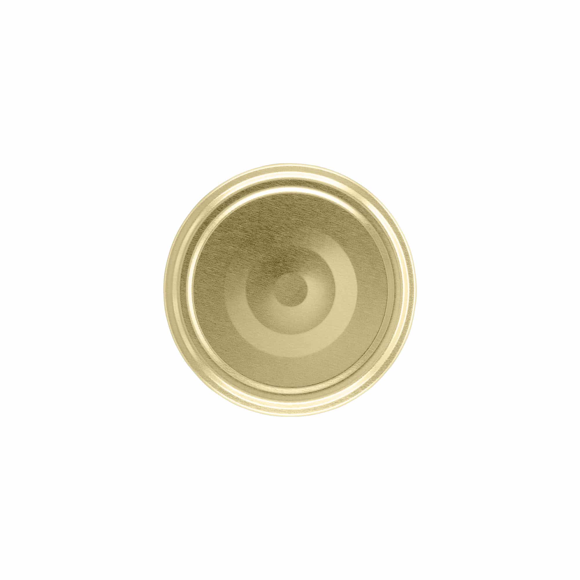 Twist-off-Deckel, Weissblech, sterilisierbar, gold, für Mündung: TO 66