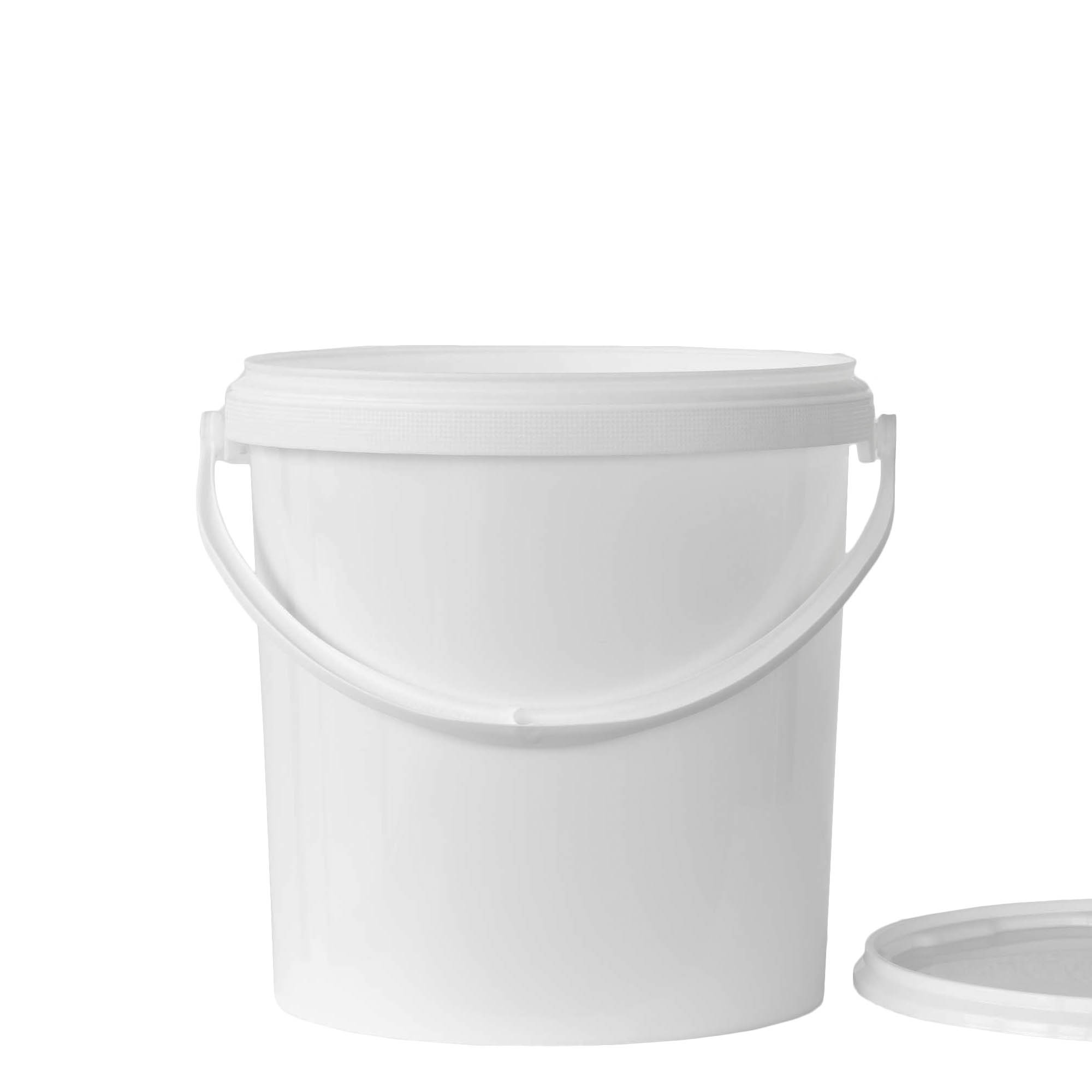 10 l Eimer, PP-Kunststoff, weiß