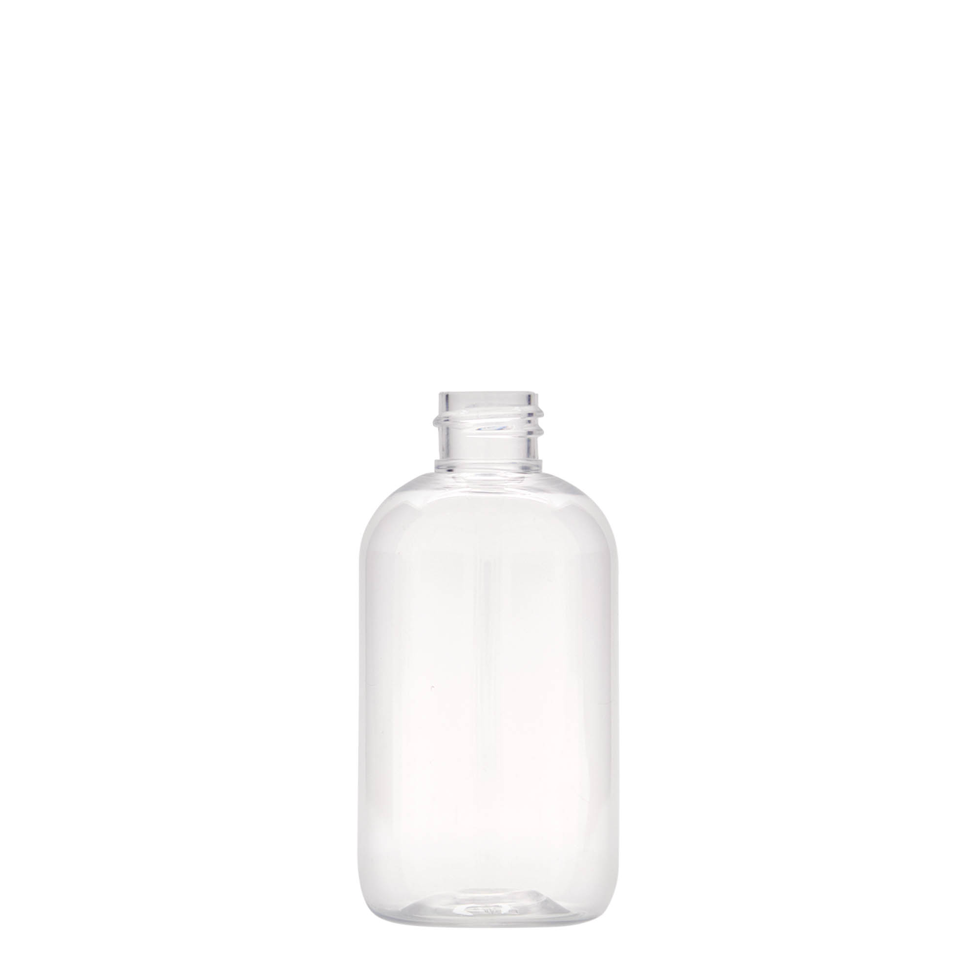 100 ml PET-Flasche 'Boston', Kunststoff, Mündung: 20/410 100 ml PET-Flasche 'Boston', Kunststoff, Mündung: 20/410