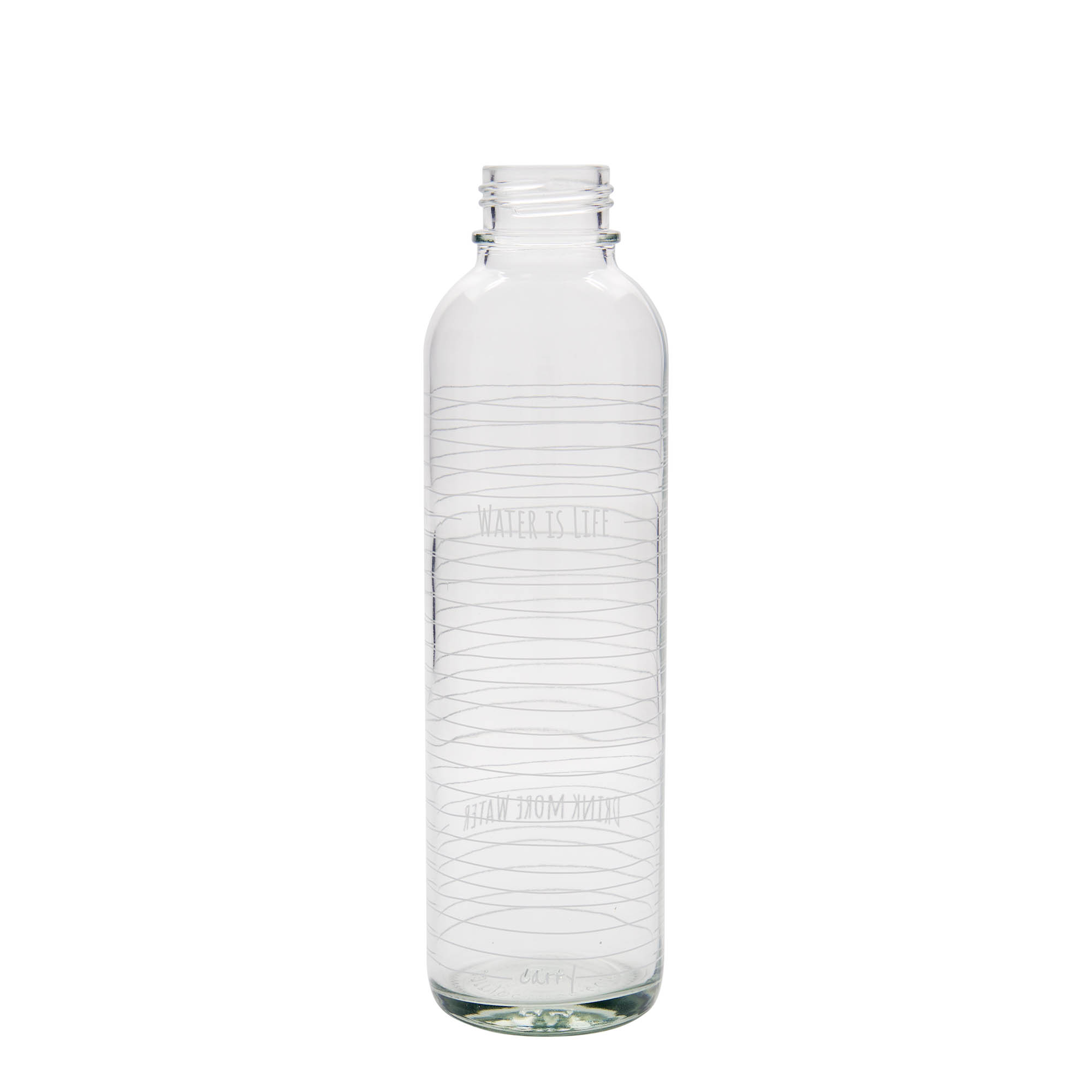 700 ml Trinkflasche CARRY Bottle «Water is Life», Mündung: Schraubverschluss