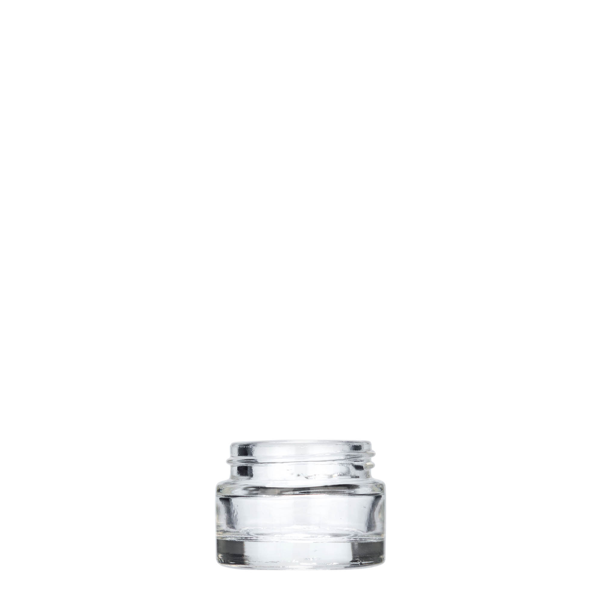 5 ml Tiegel «Beauty», Glas, Mündung: Schraubverschluss