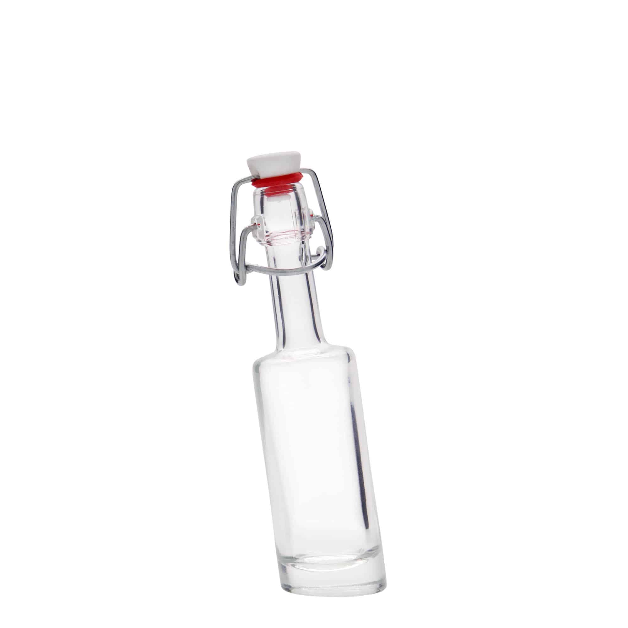 40 ml Glasflasche «Bounty», Mündung: Bügelverschluss