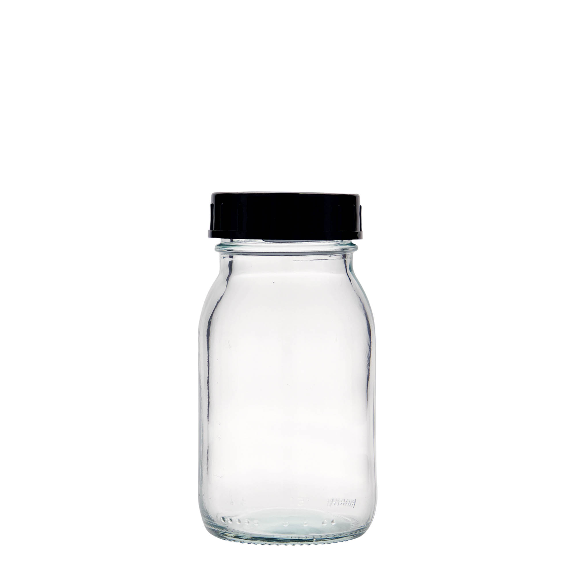 150 ml Weithalsglas, Mündung: DIN 45 150 ml Weithalsglas, Mündung: DIN 45