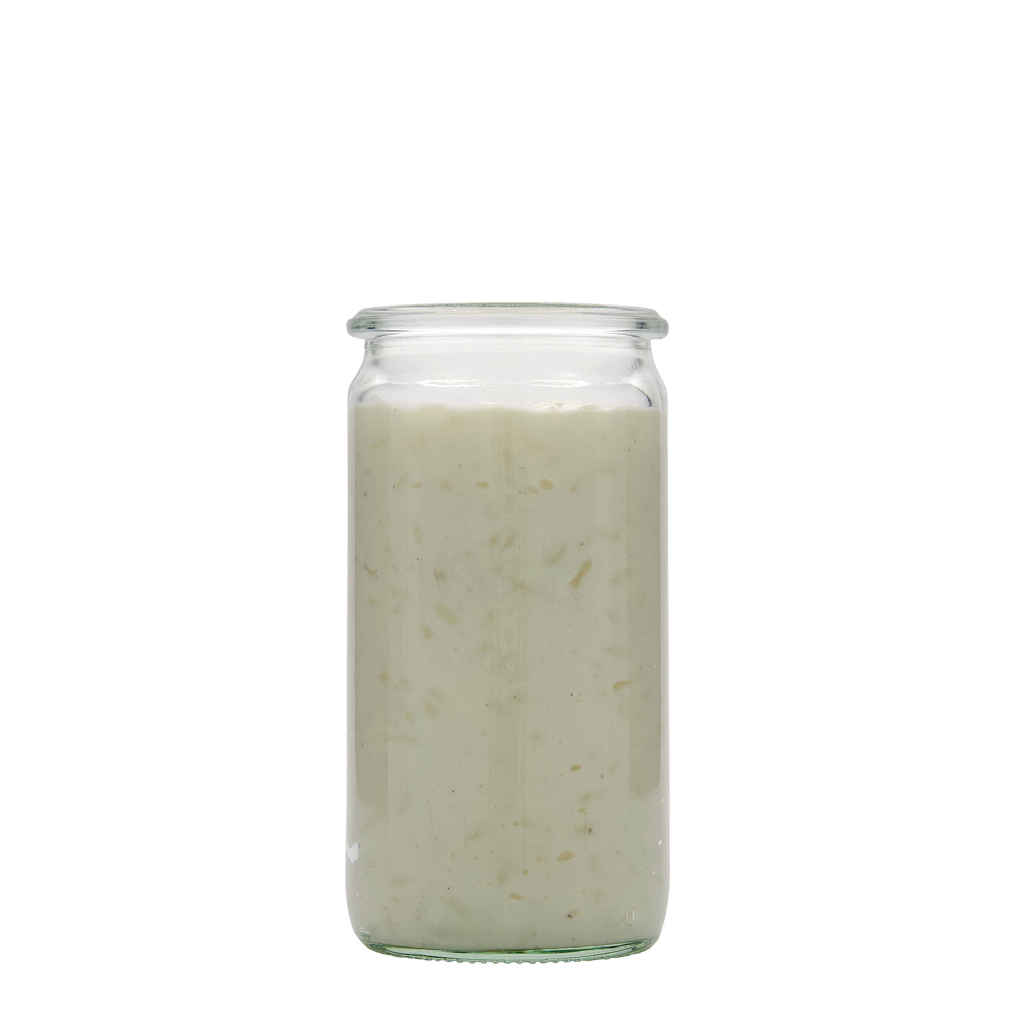 340 ml WECK-Zylinderglas, Mündung: Rundrand