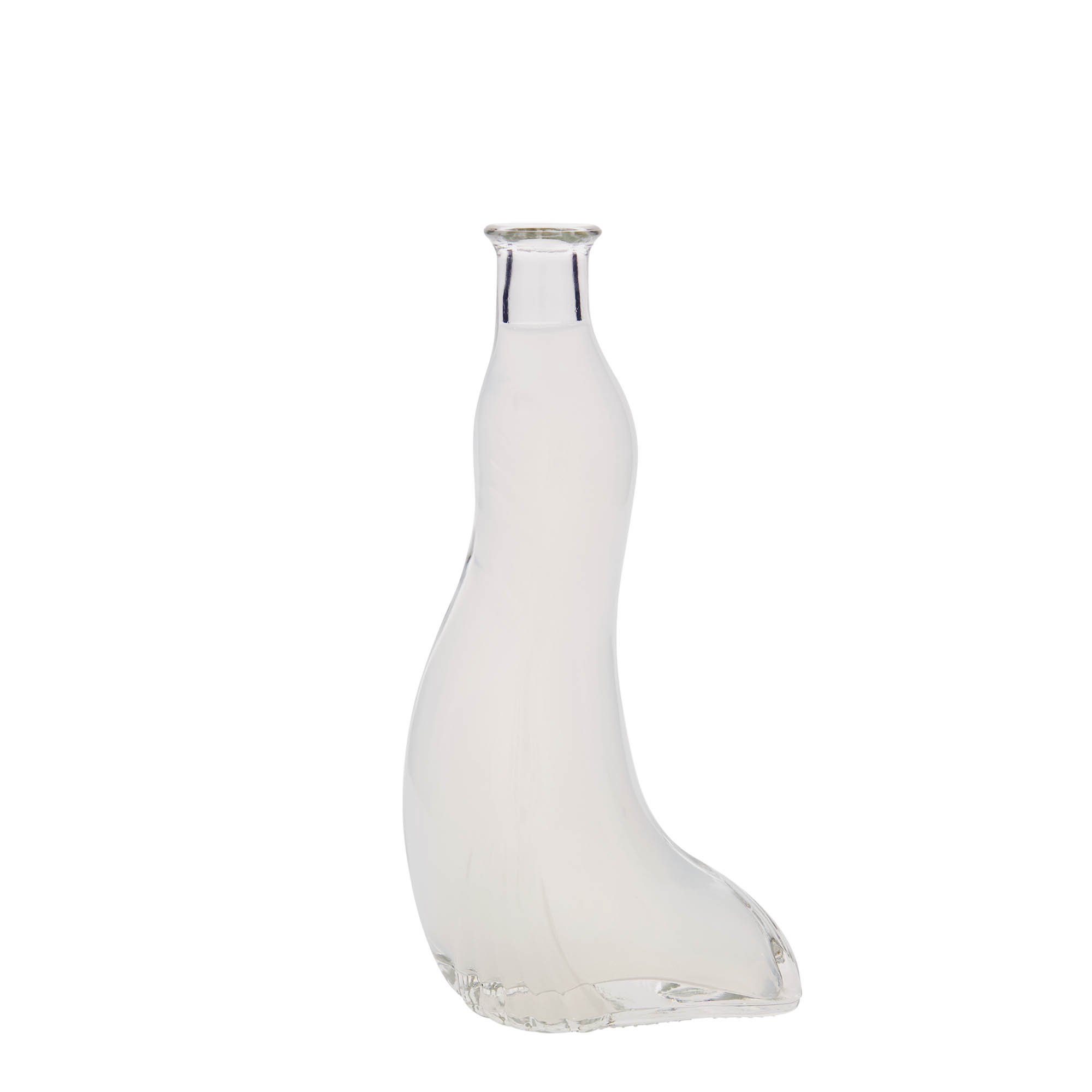 200 ml Glasflasche 'Seehund', Mündung: Kork 200 ml Glasflasche 'Seehund', Mündung: Kork