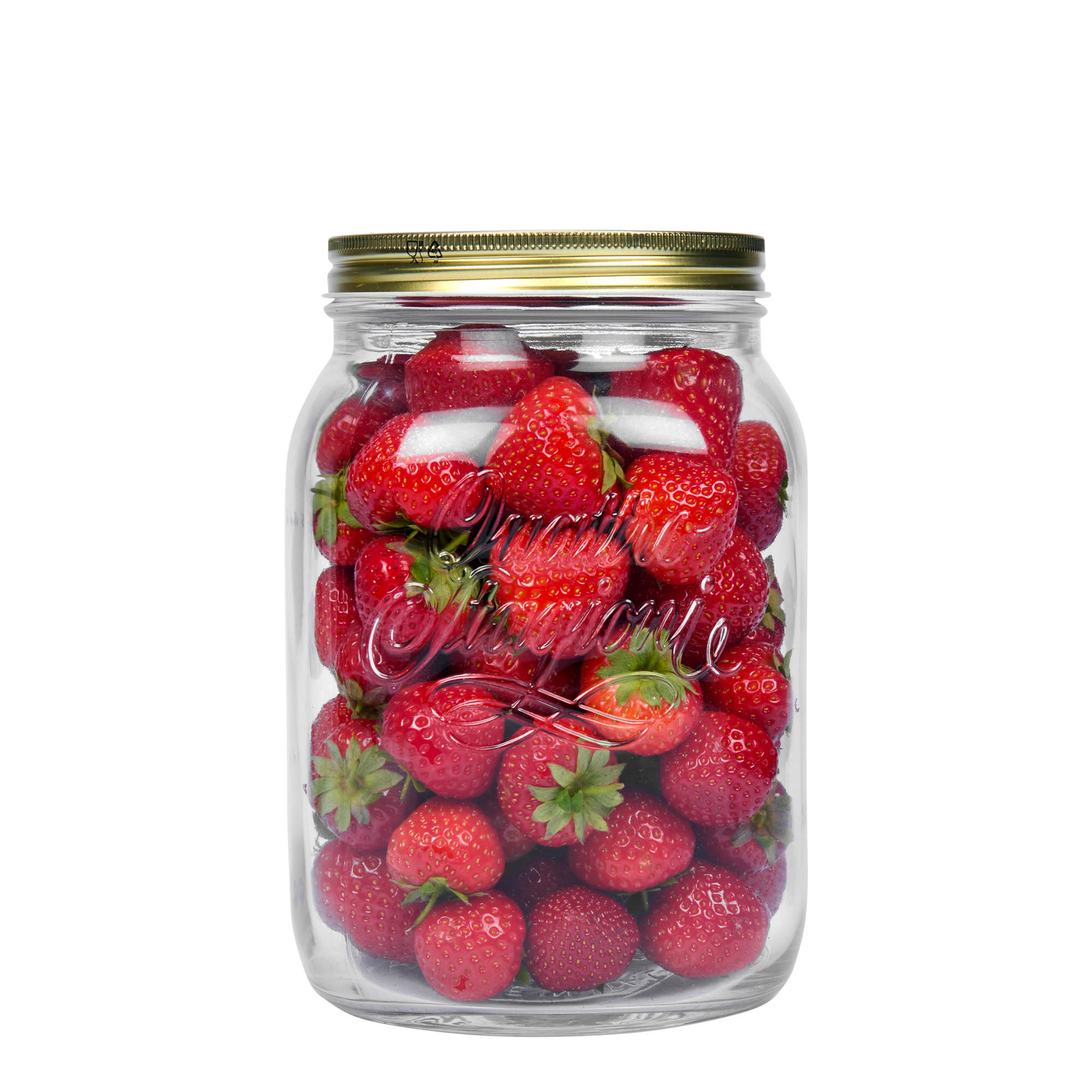 2.000 ml Glas 'Quattro Stagioni', Mündung: Schraubverschluss 2.000 ml Glas 'Quattro Stagioni', Mündung: Schraubverschluss