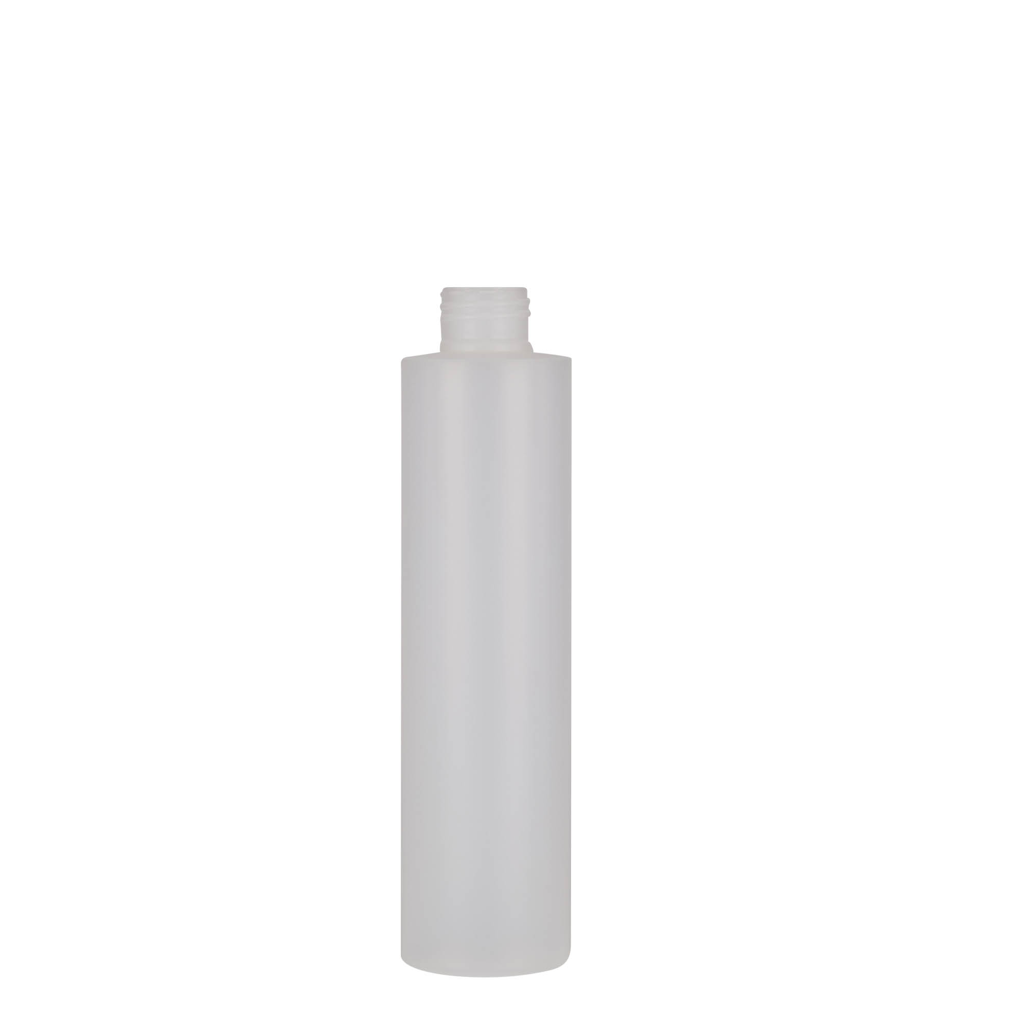 200 ml Kunststoffflasche 'Pipe', HDPE, natur, Mündung: 24/410