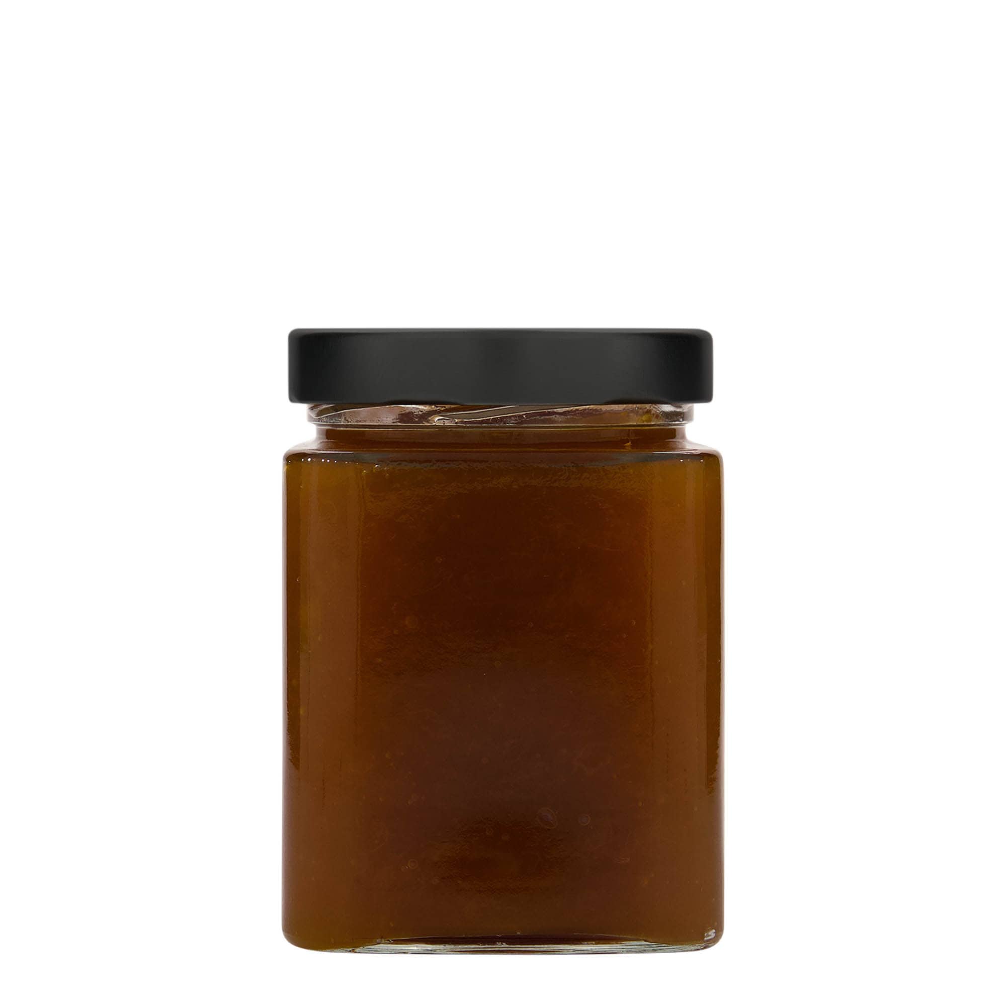 580 ml Vierkantglas «Ikaru», Mündung: Deep-Twist-off (DTO 82)