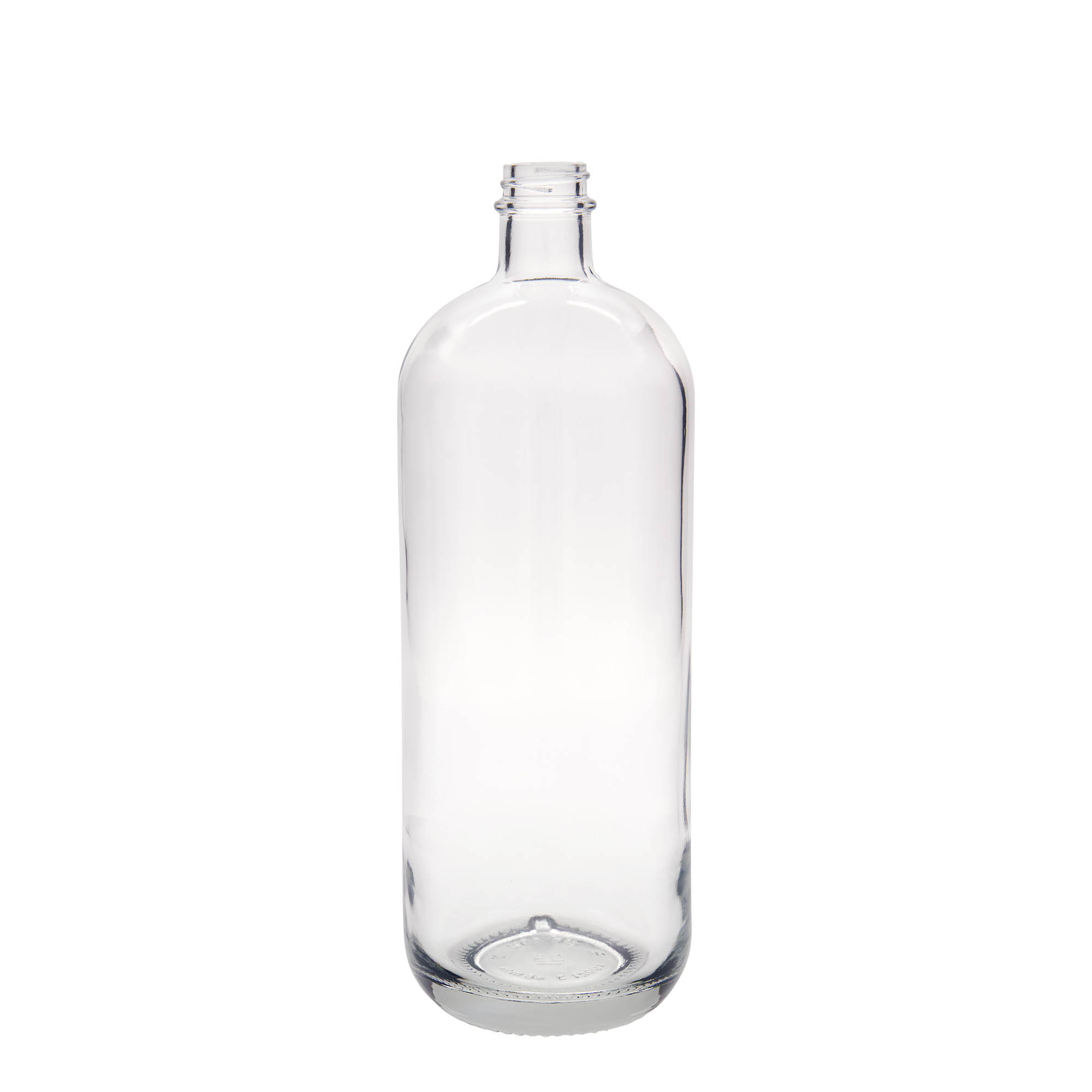 1000 ml Glasflasche 'Lotto', Mündung: GPI 28 1000 ml Glasflasche 'Lotto', Mündung: GPI 28