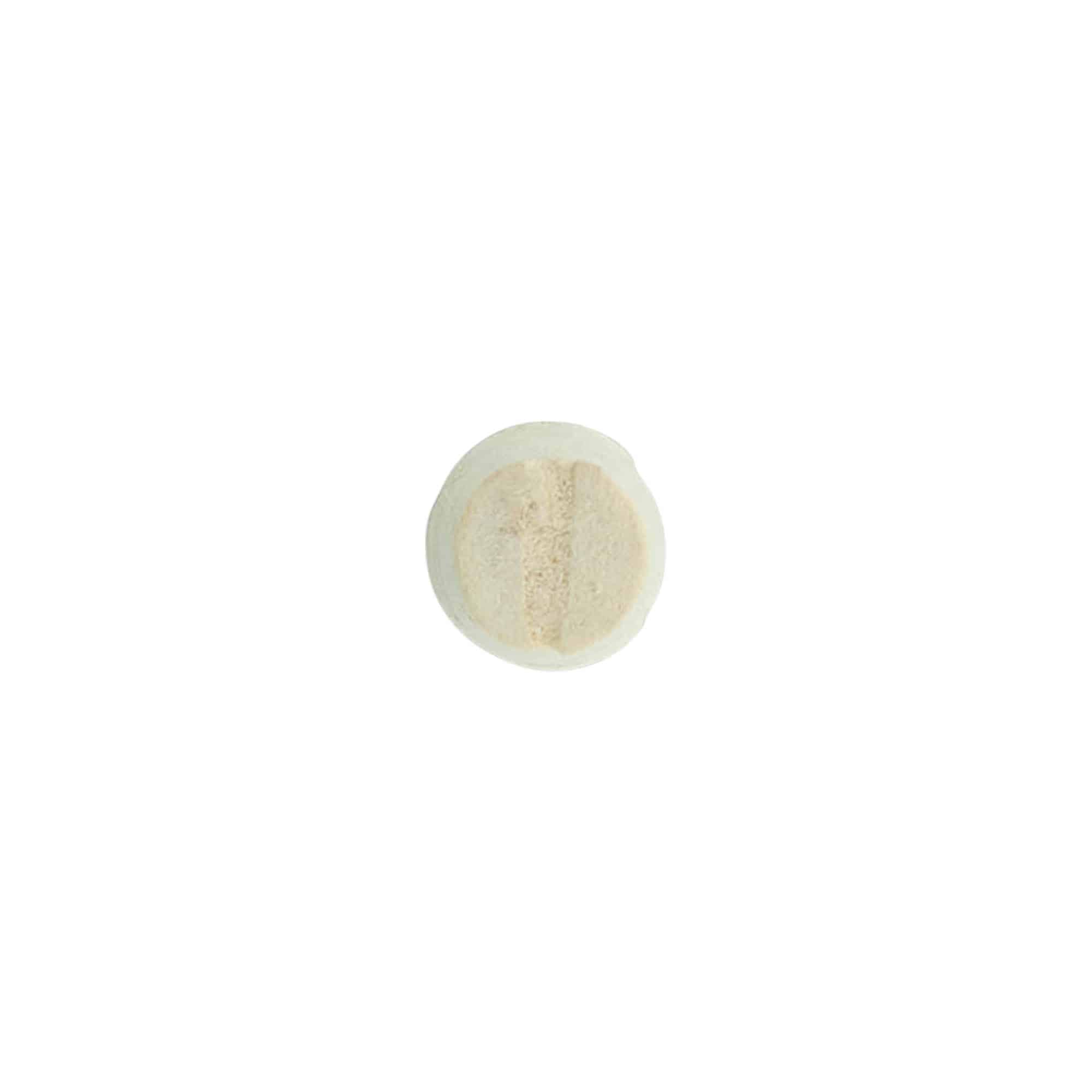 Spitzkorken 9-12 x 22, Presskork, beige, für Mündung: Kork