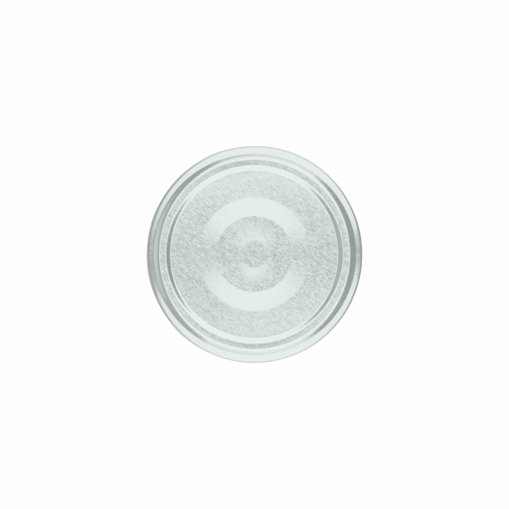 Twist-Off-Deckel, Weißblech, silber, für Mündung: TO 66 Twist-Off-Deckel, Weißblech, silber, für Mündung: TO 66