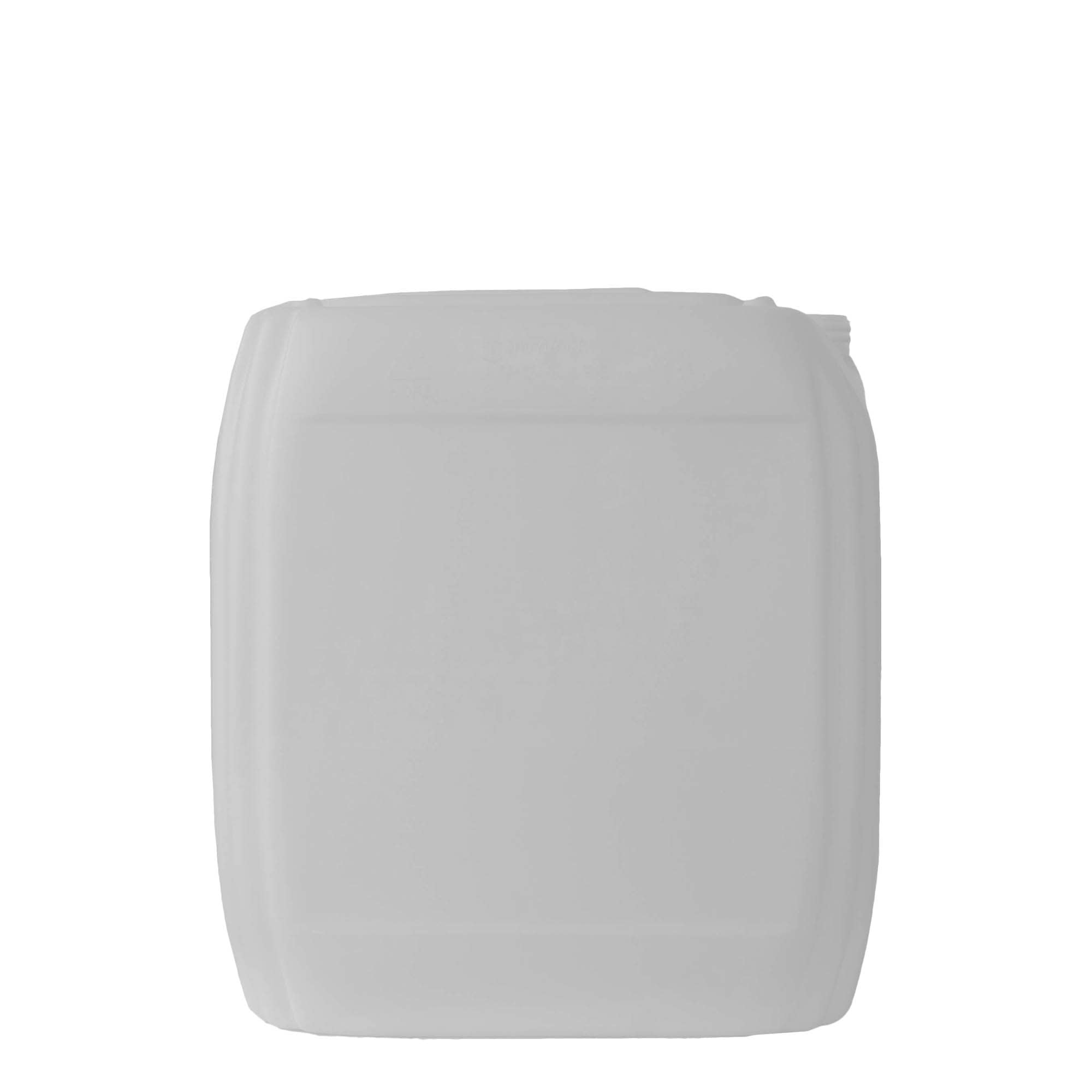 30 l Kanister, rechteckig, HDPE-Kunststoff, natur, Mündung: ND 60 30 l Kanister, rechteckig, HDPE-Kunststoff, natur, Mündung: ND 60